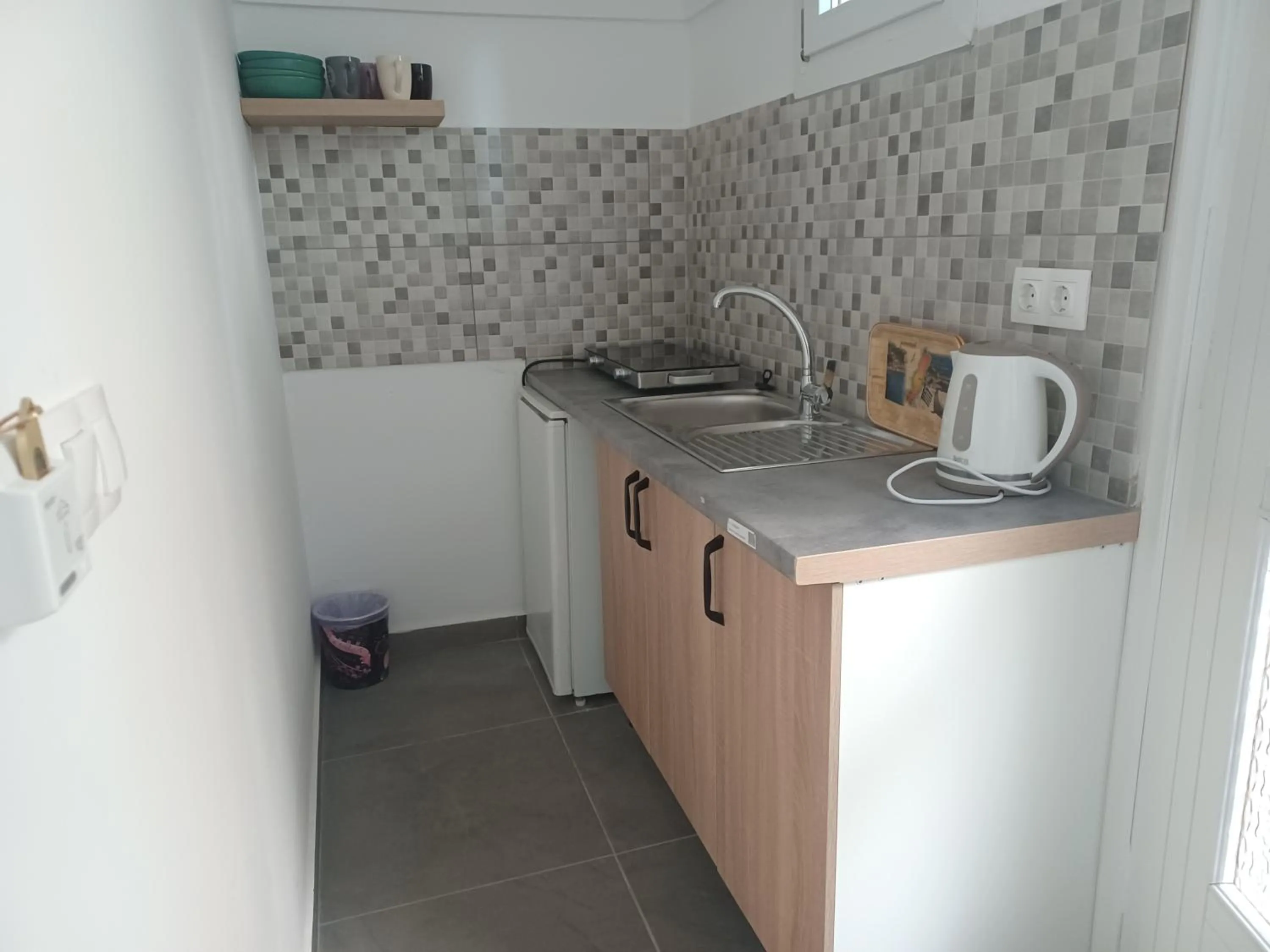 Kitchen or kitchenette in Levantes Hotel