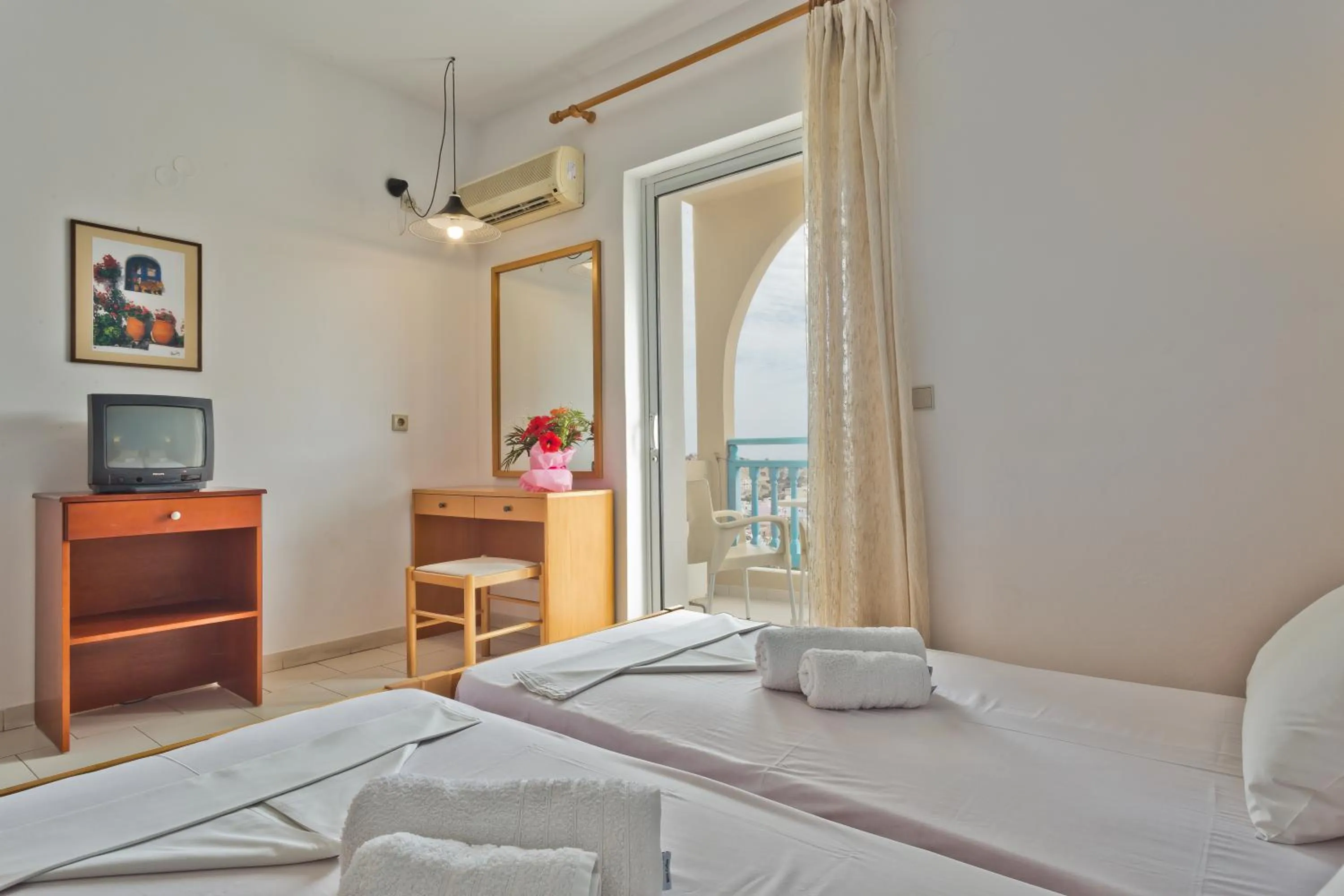 Bed in Olympic Hotel