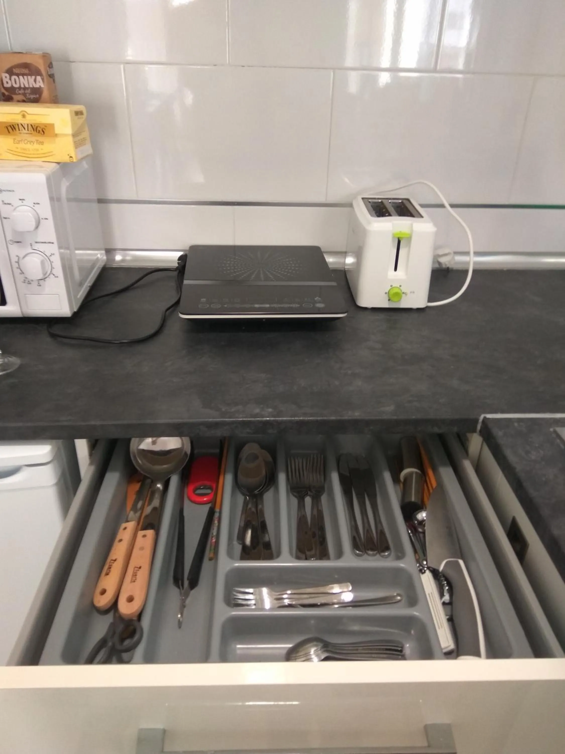 Kitchen or kitchenette in Viviendas Turísticas La Merced