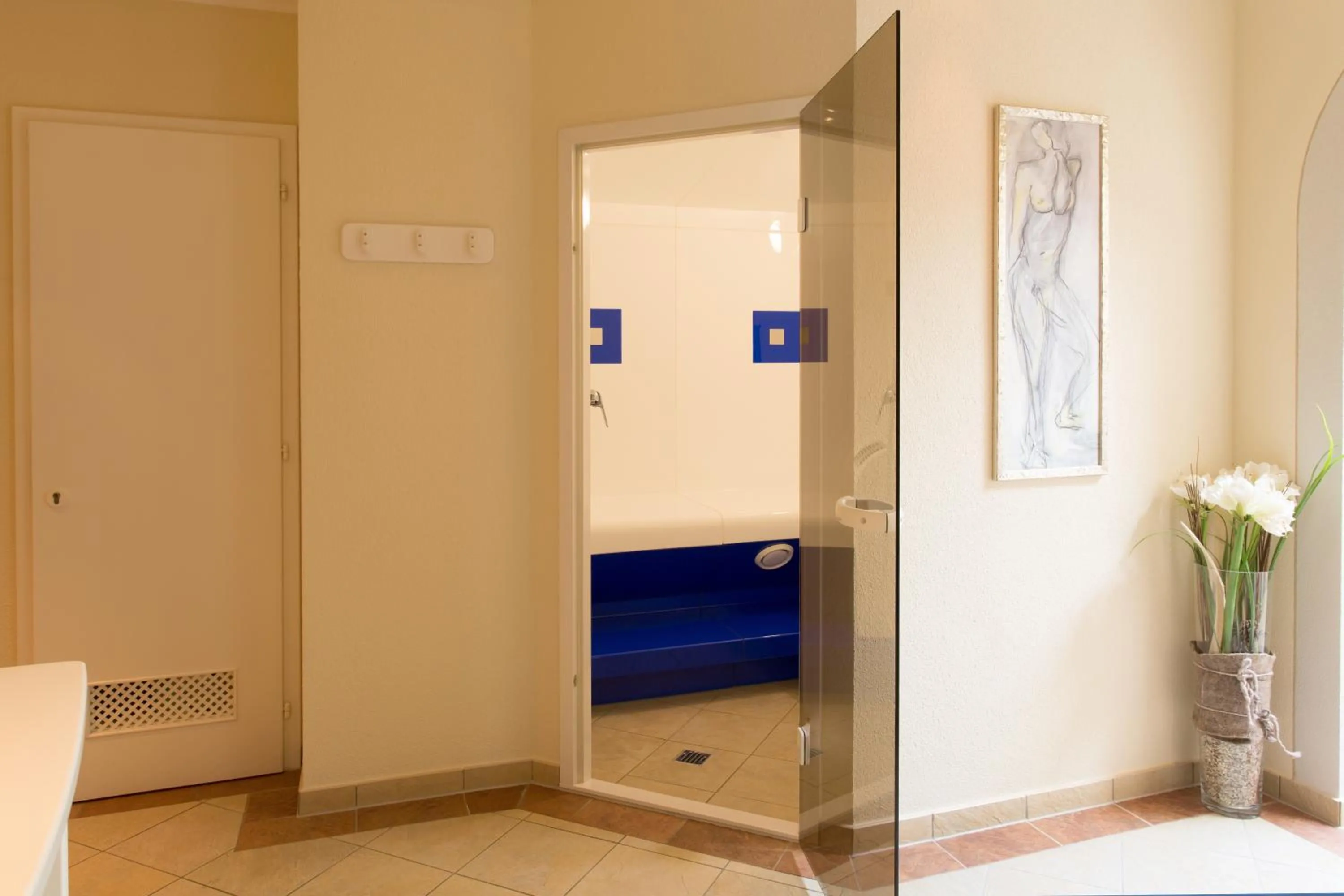 Steam room in Landhaus Zauser
