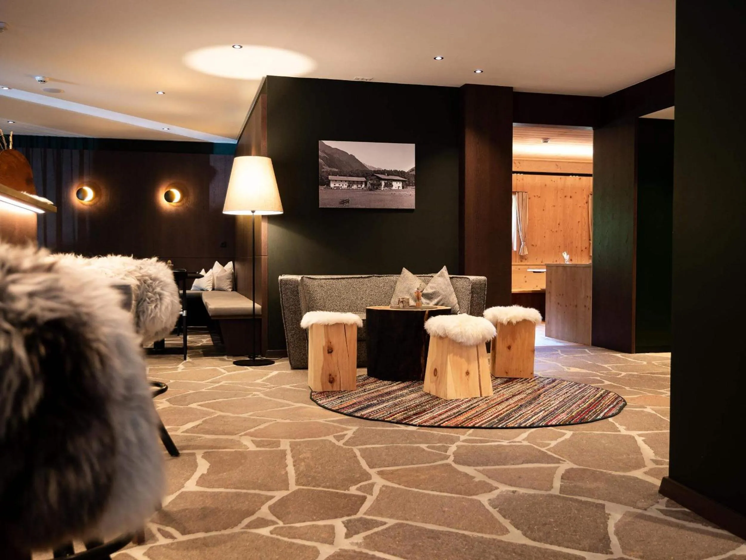 Bed in Alpine Life Hotel Anabel