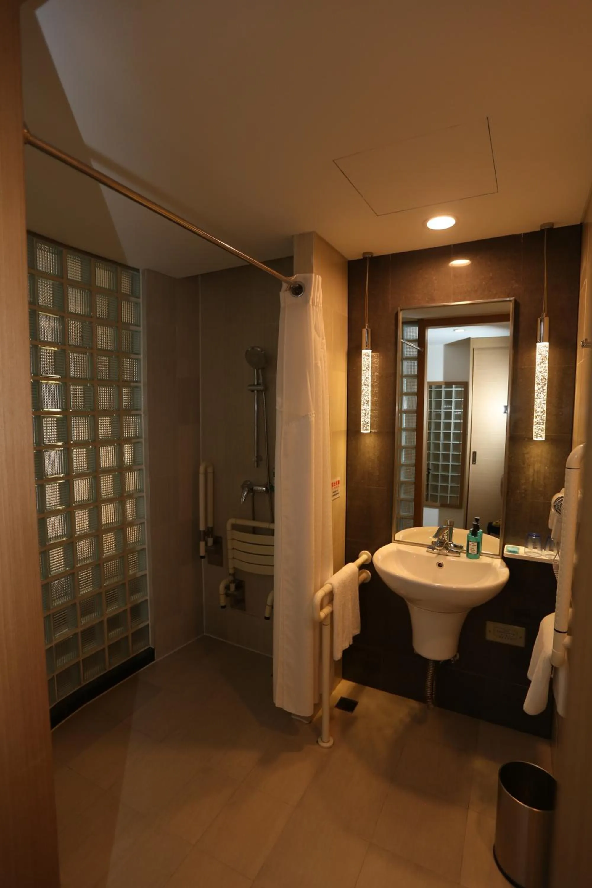 Bathroom in Holiday Inn Express Shanghai Jinsha by IHG