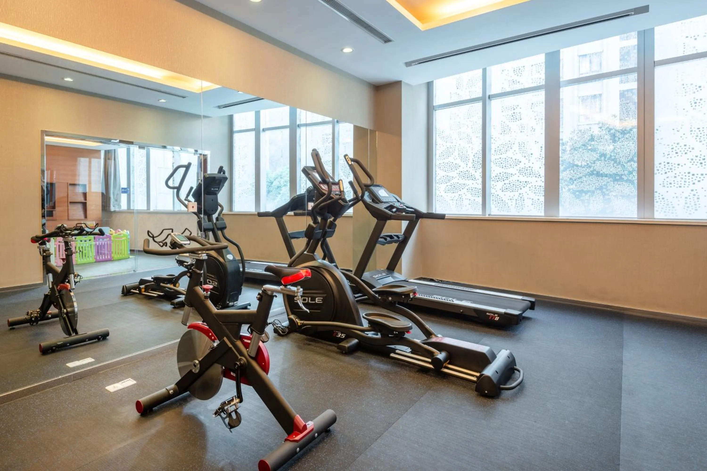 Fitness centre/facilities in Holiday Inn Express Shanghai Jinsha by IHG