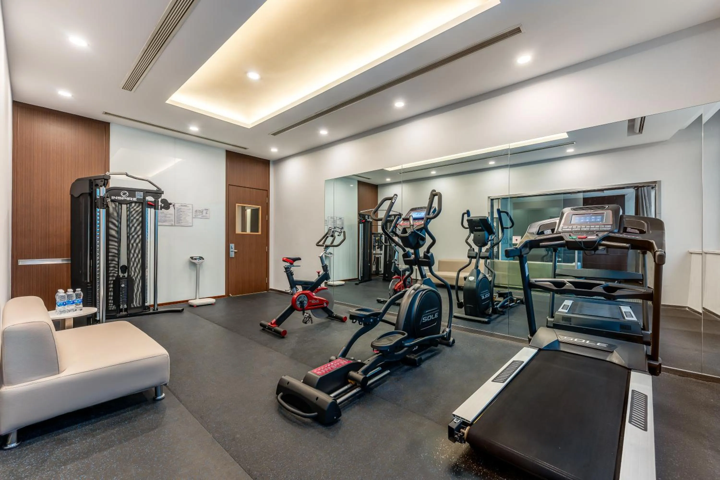Fitness centre/facilities in Holiday Inn Express Shanghai Jinsha by IHG