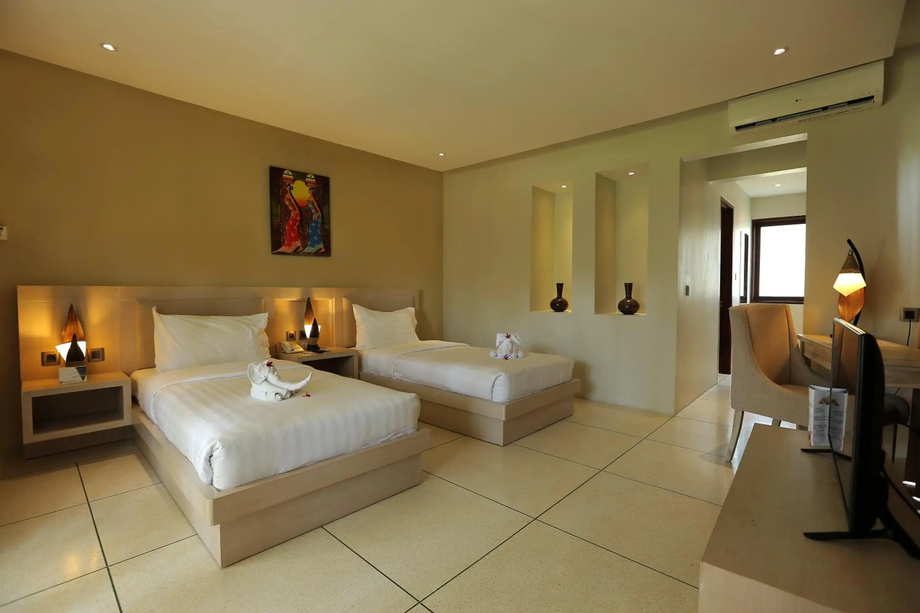 Bedroom, Bed in Living Asia Resort and Spa