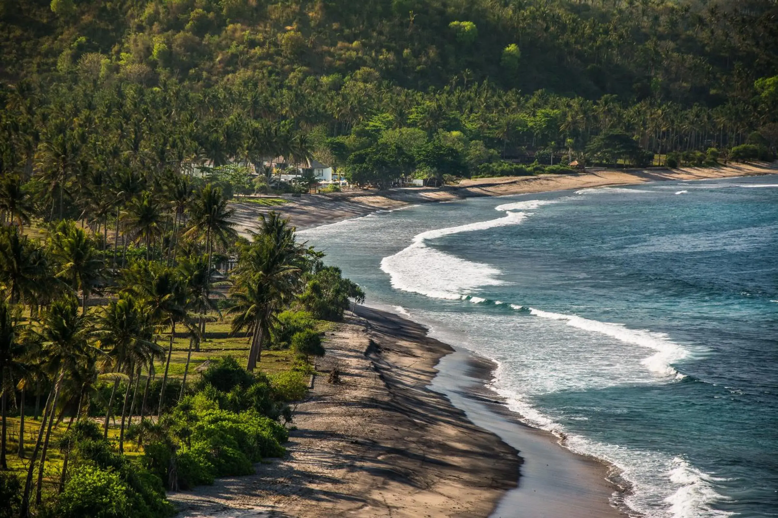 Bird's eye view, Beach in Living Asia Resort and Spa