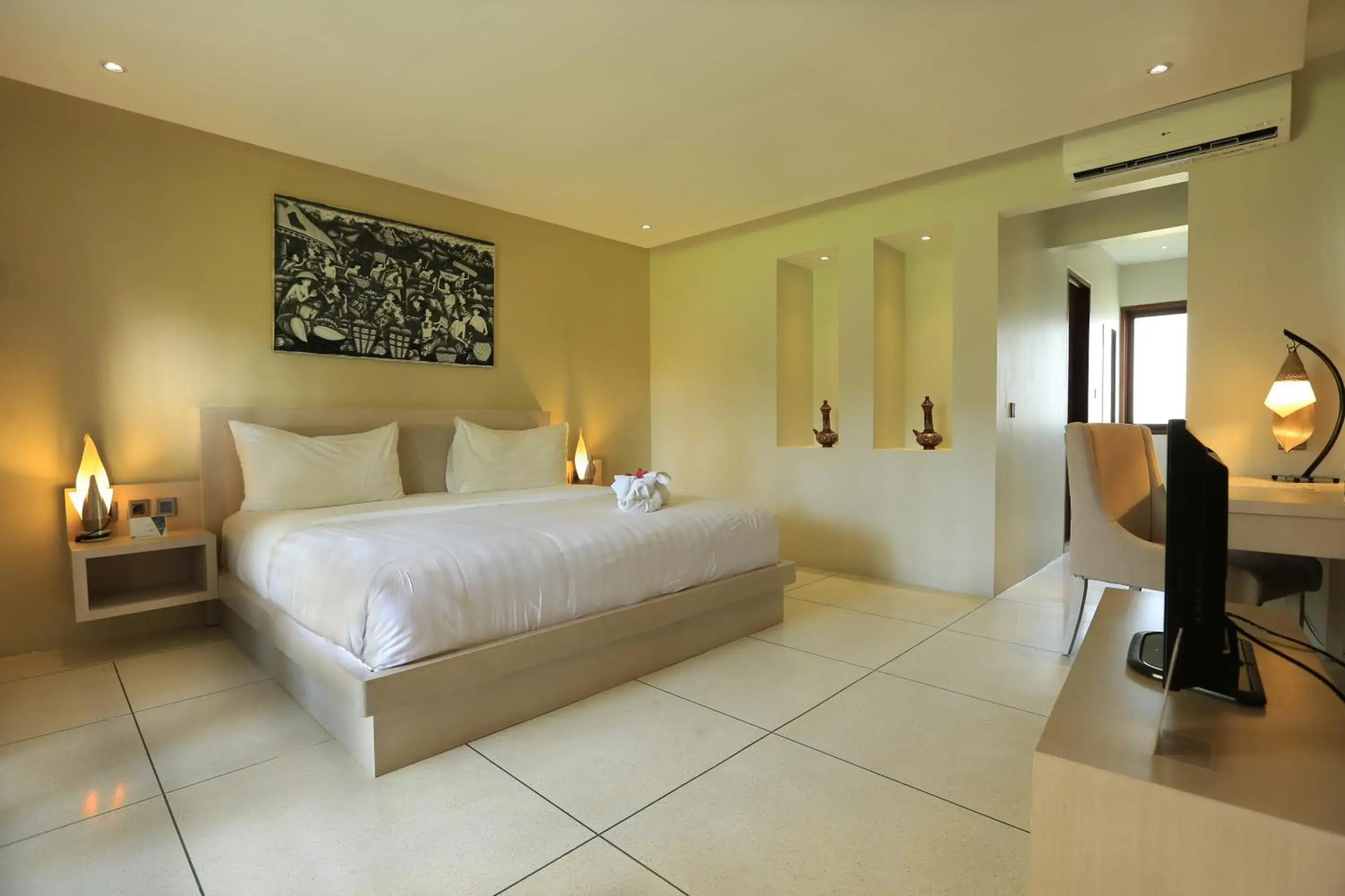 Bedroom, Bed in Living Asia Resort and Spa