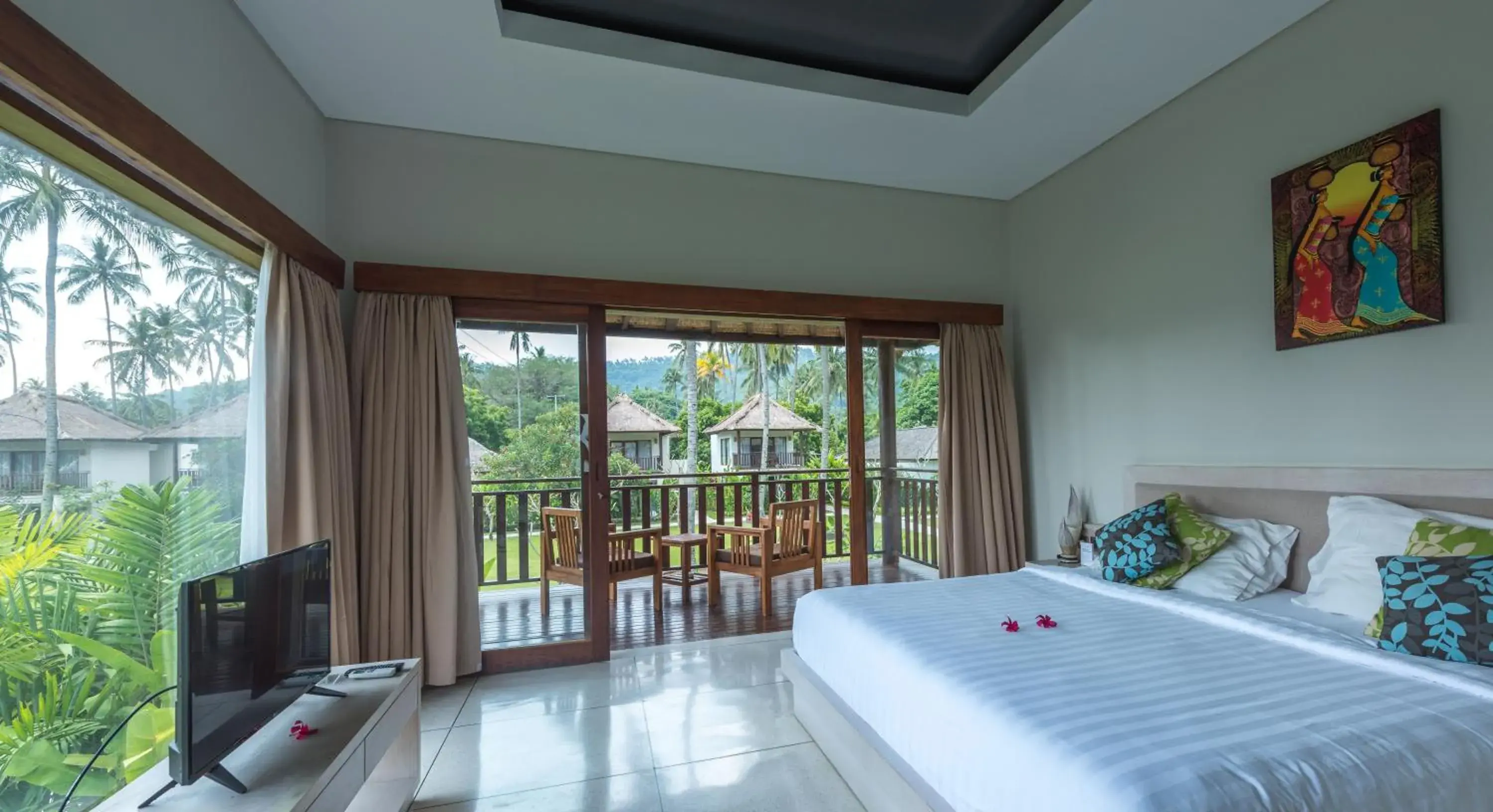 Double Room with Garden View in Living Asia Resort and Spa