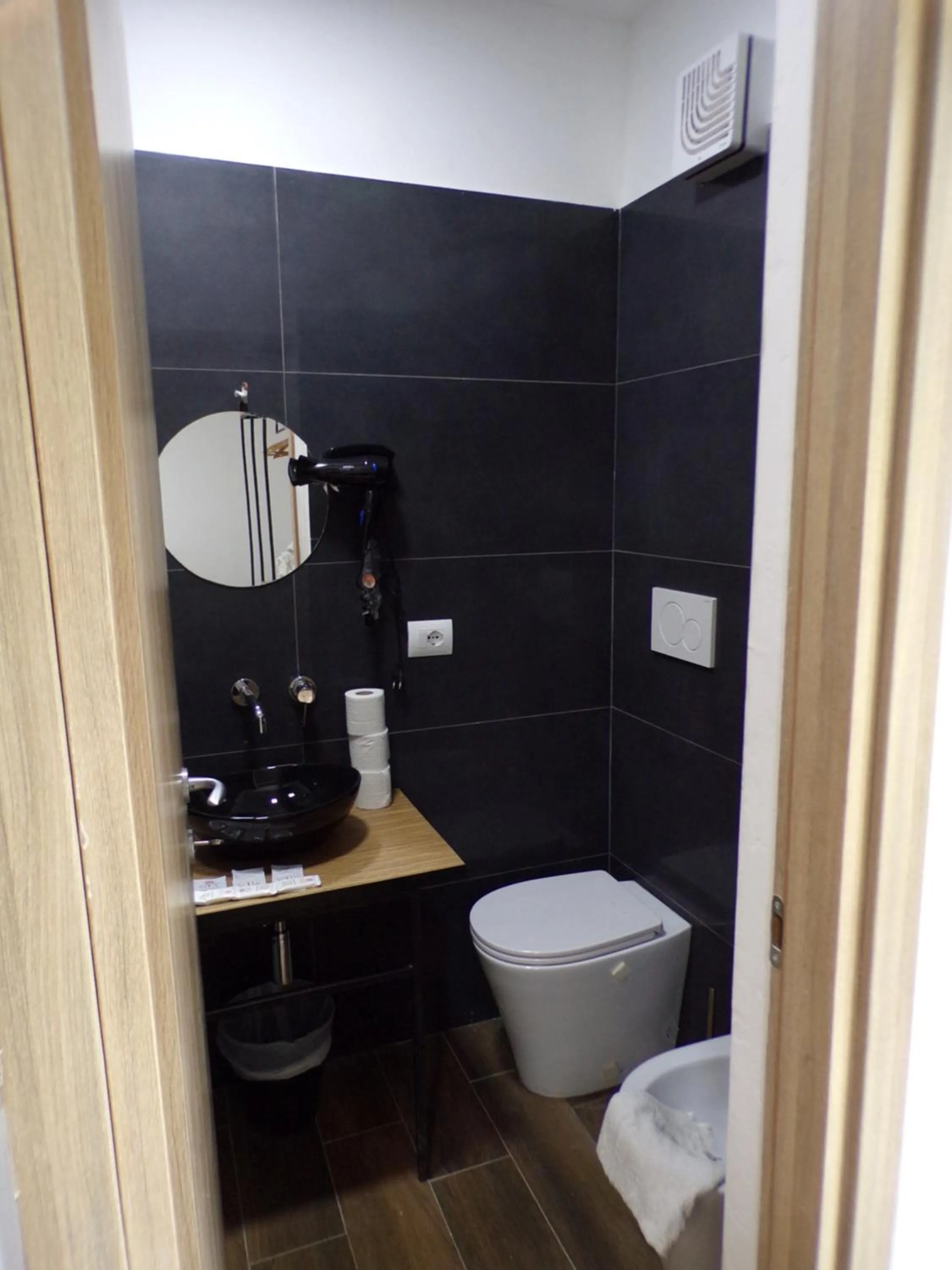 Bathroom in Hotel Nord Est