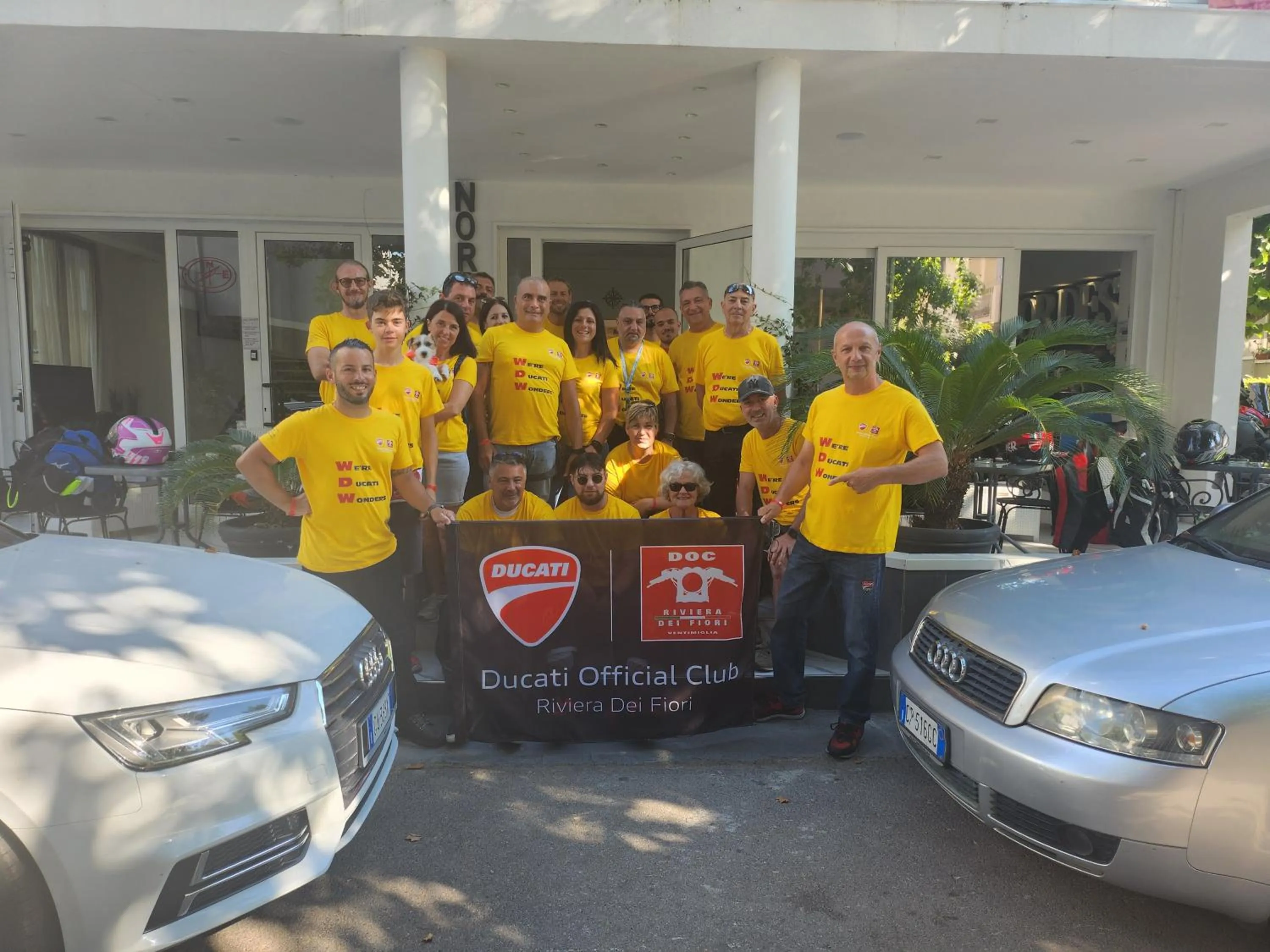 group of guests in Hotel Nord Est