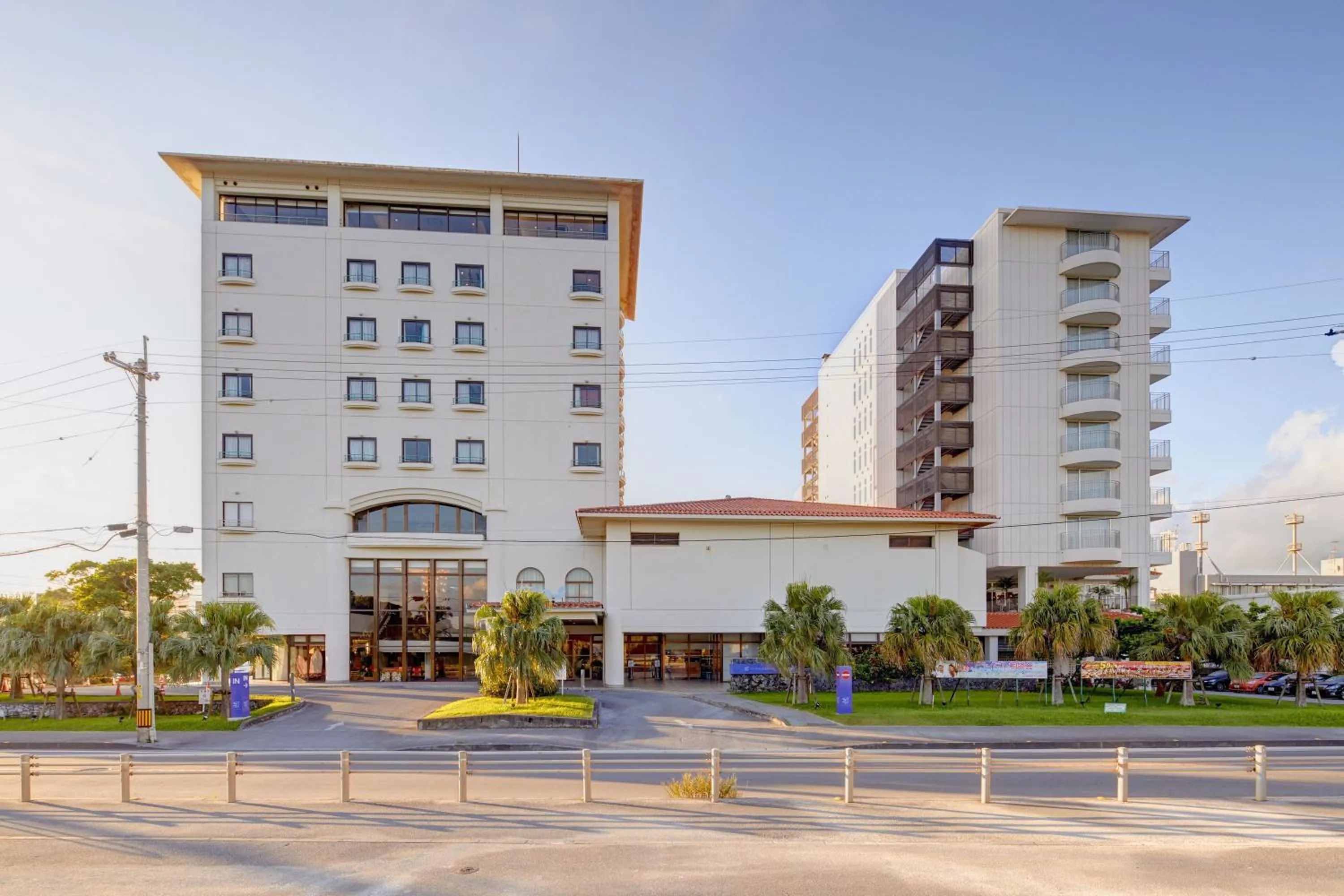 Facade/entrance in Hotel Yugaf Inn Okinawa