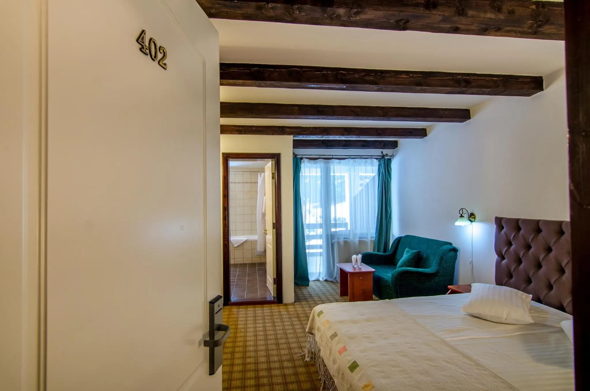 Bed in Resort Cheile Gradistei Moieciu