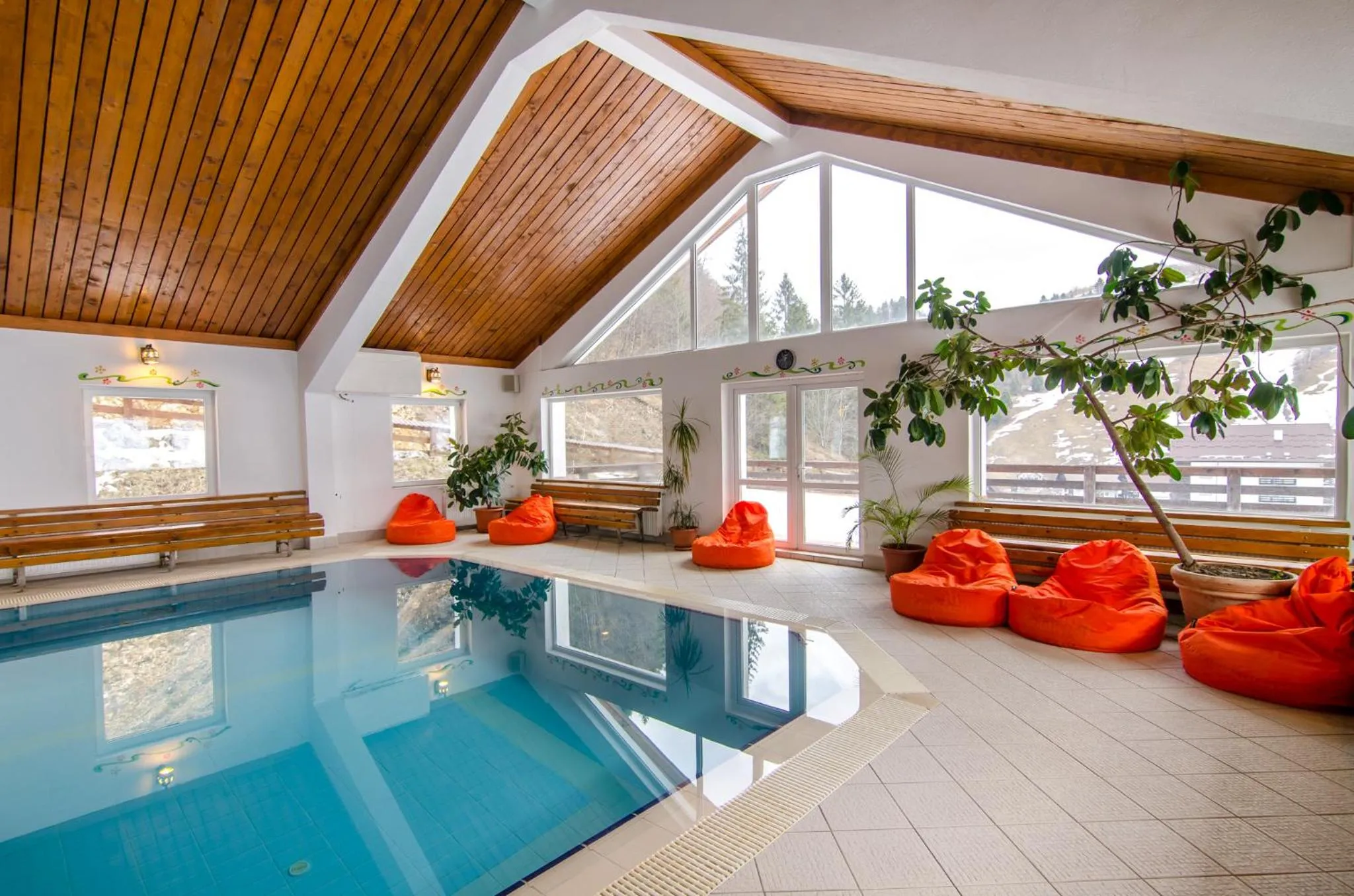 Swimming pool in Resort Cheile Gradistei Moieciu