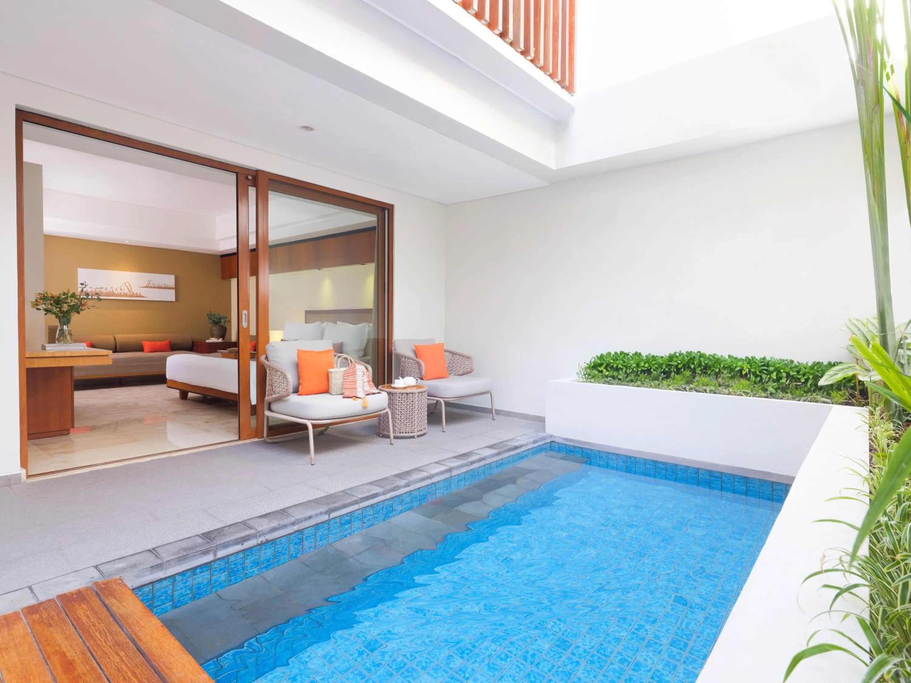 Patio in The Magani Hotel and Spa