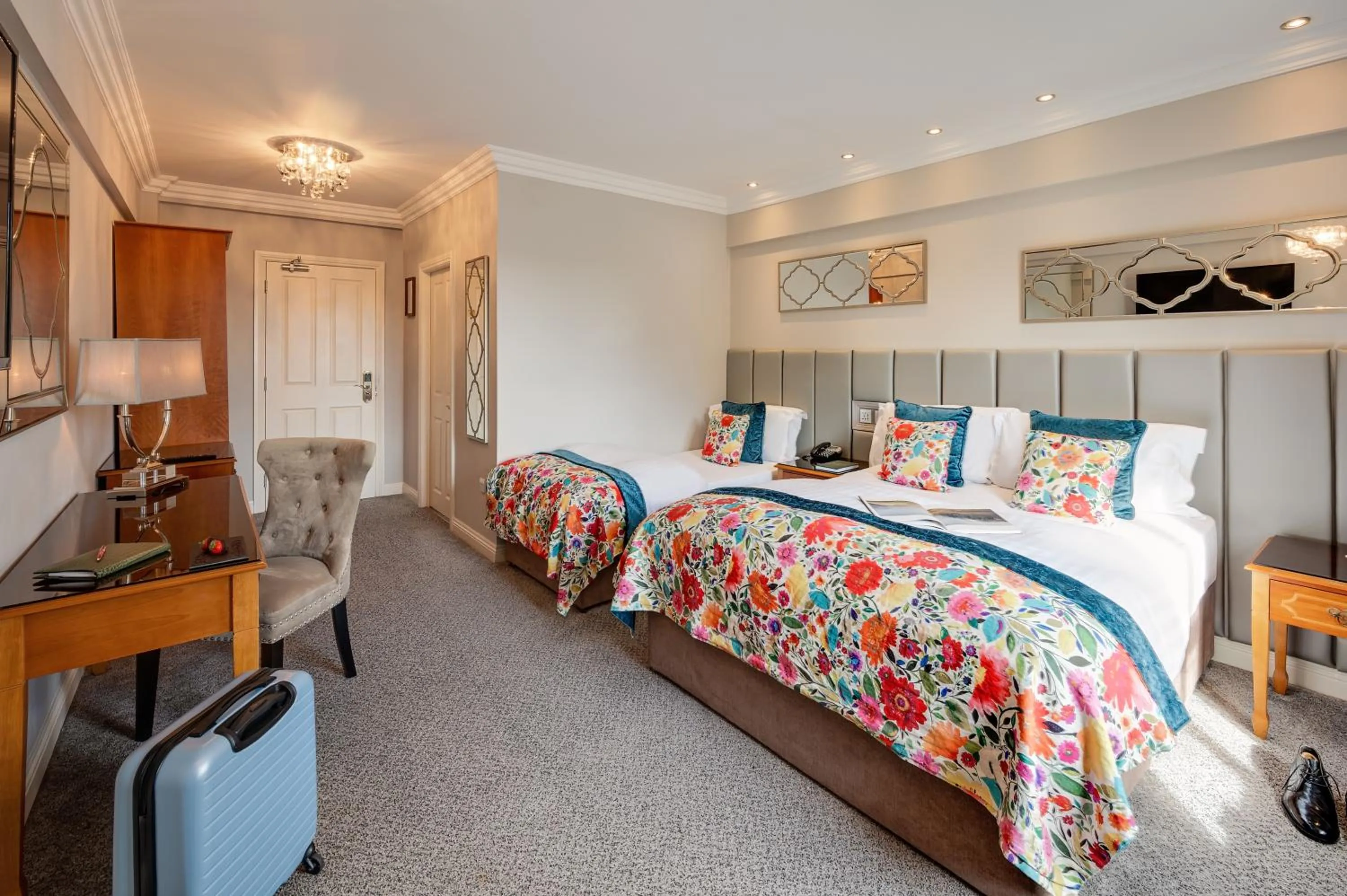 Bedroom, Bed in Cork's Vienna Woods Hotel & Villas