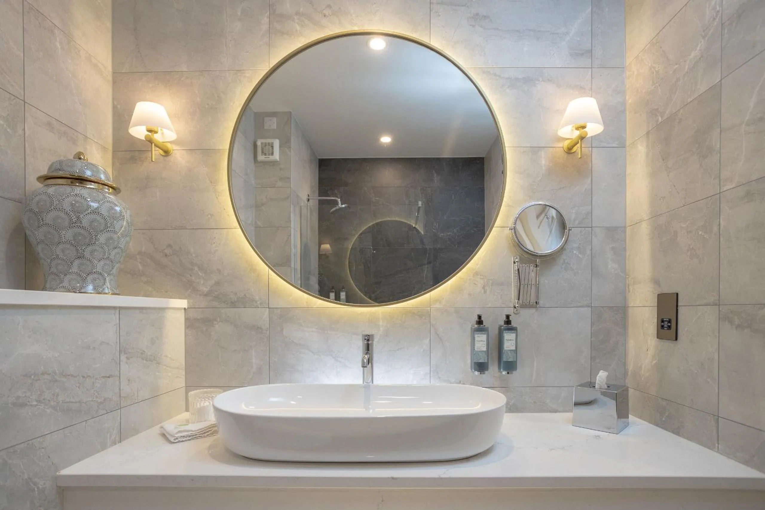 Bathroom in Cork's Vienna Woods Hotel & Villas