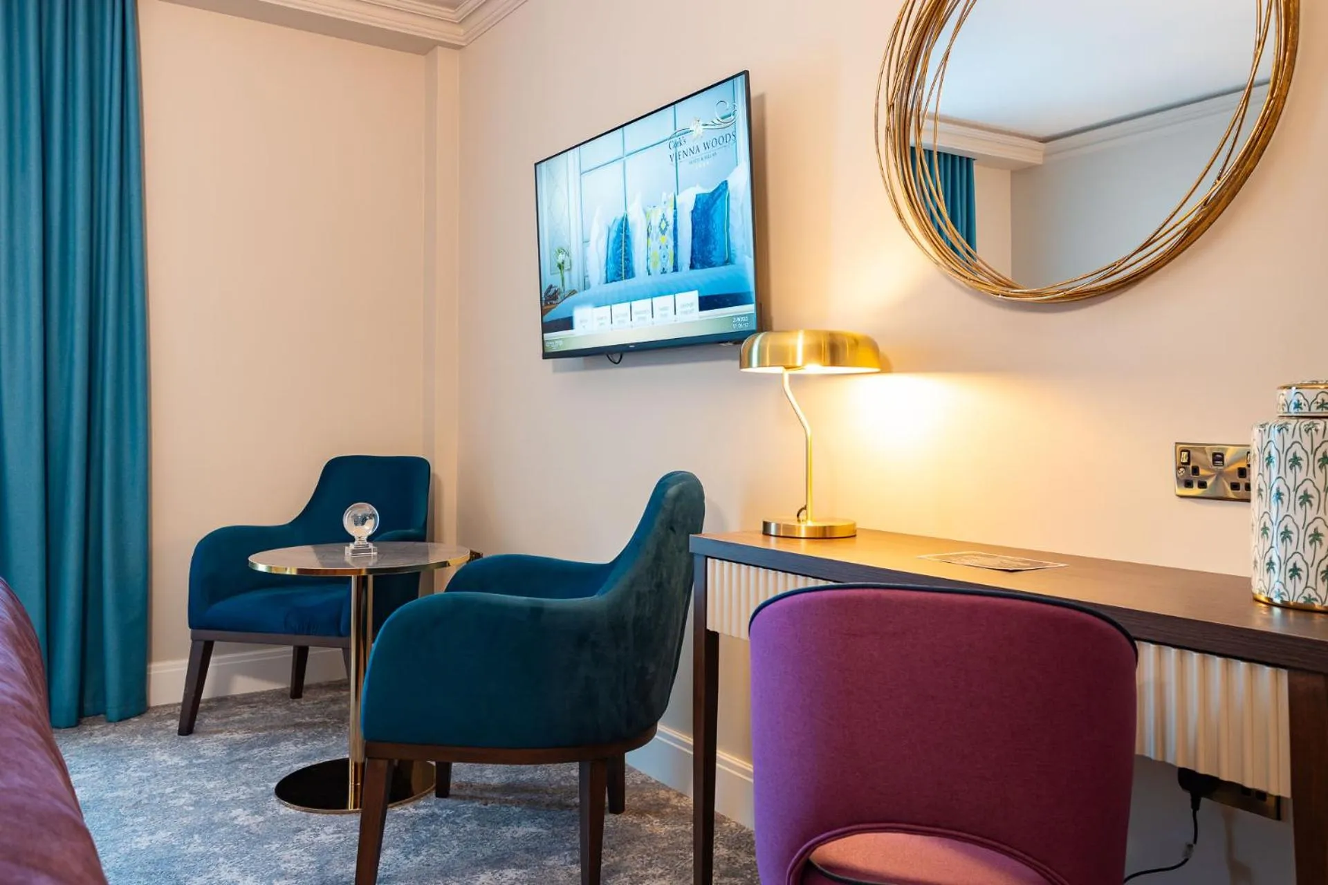 Bedroom in Cork's Vienna Woods Hotel & Villas