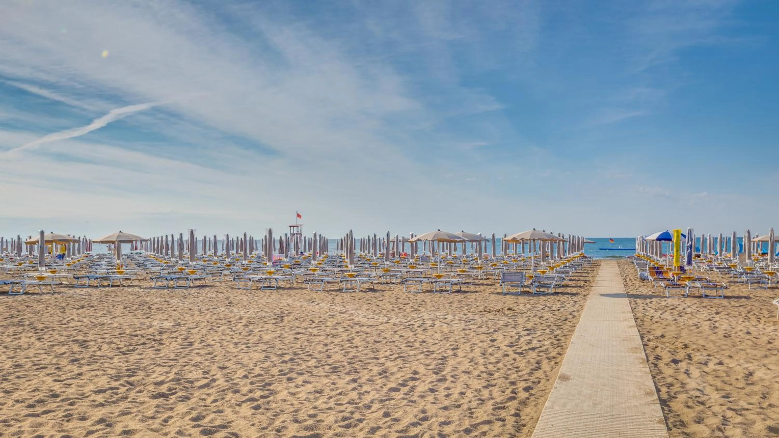 Beach in Unico Hotel Caorle