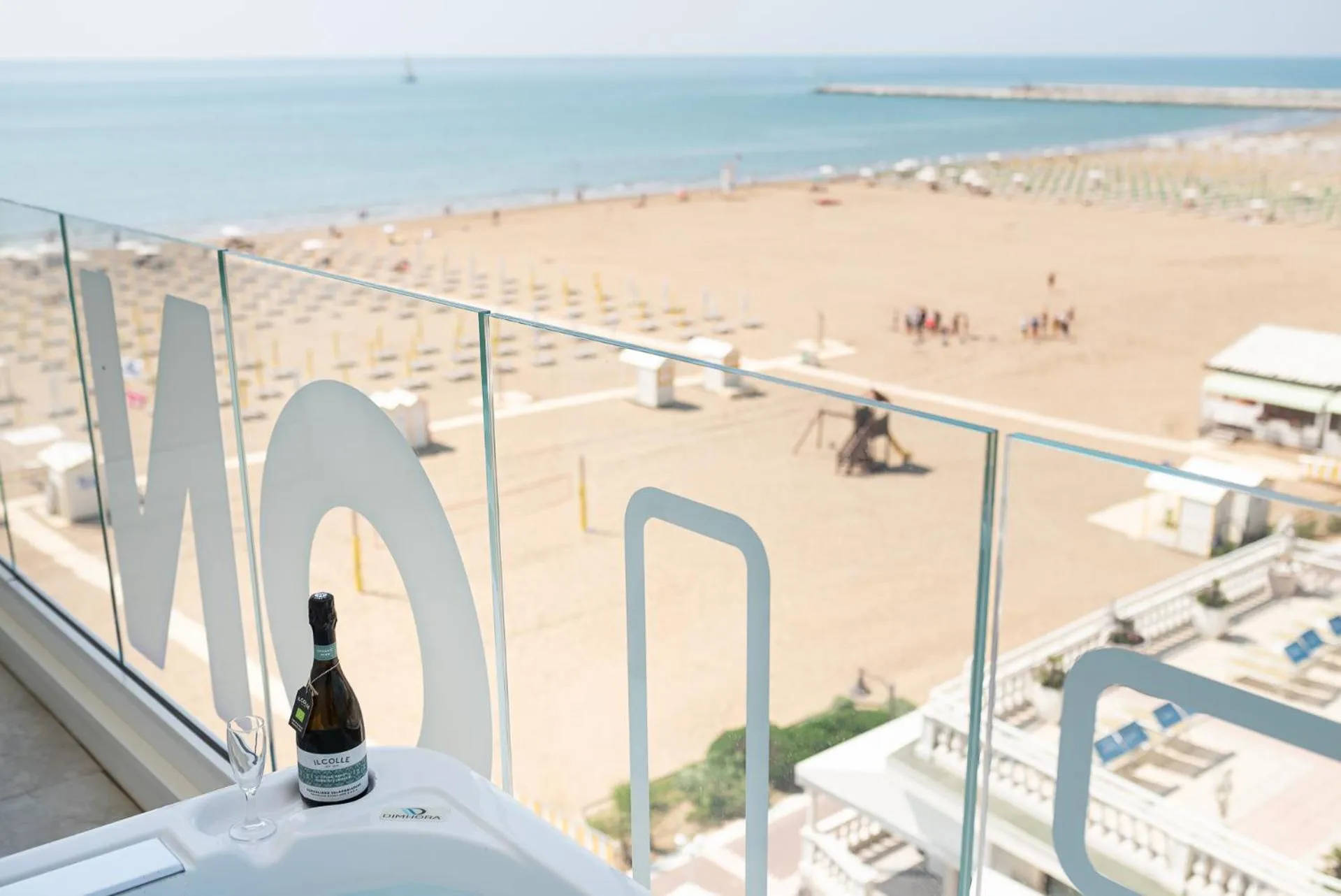 View (from property/room) in Unico Hotel Caorle