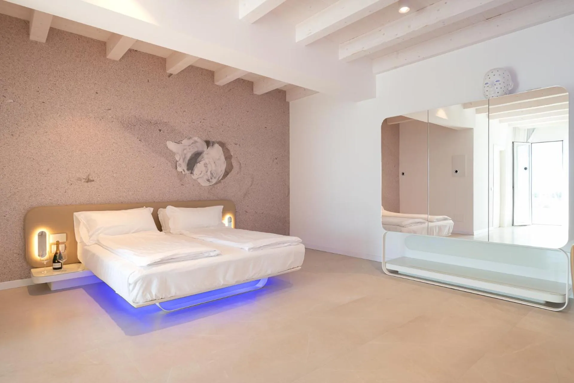 Bed in Unico Hotel Caorle