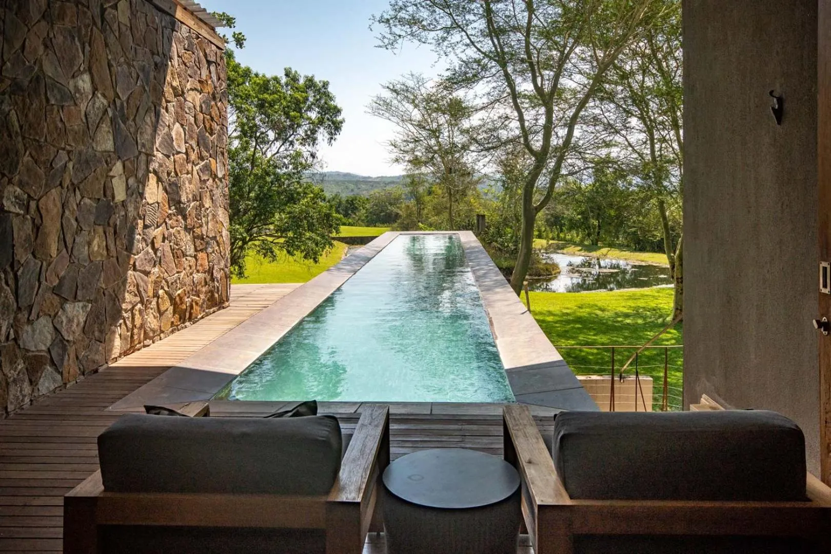 Swimming pool in Summerfields Rose Retreat and Spa