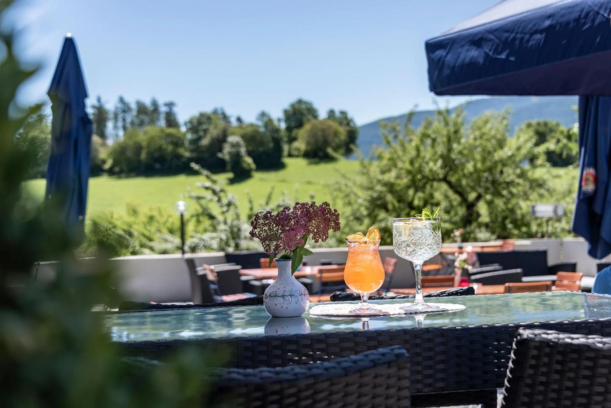 Patio in Hotel Wiedenhofer