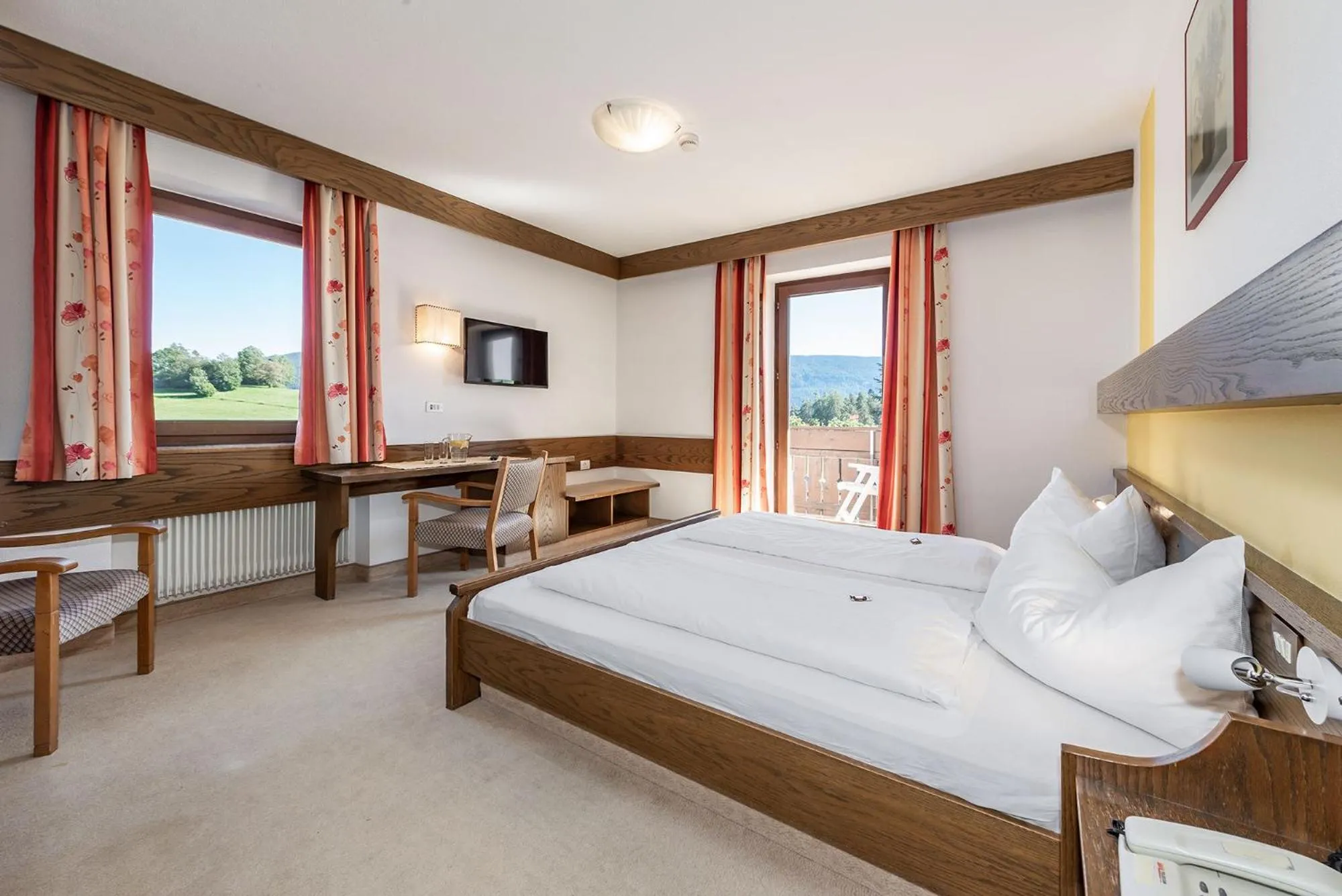 Bed in Hotel Wiedenhofer
