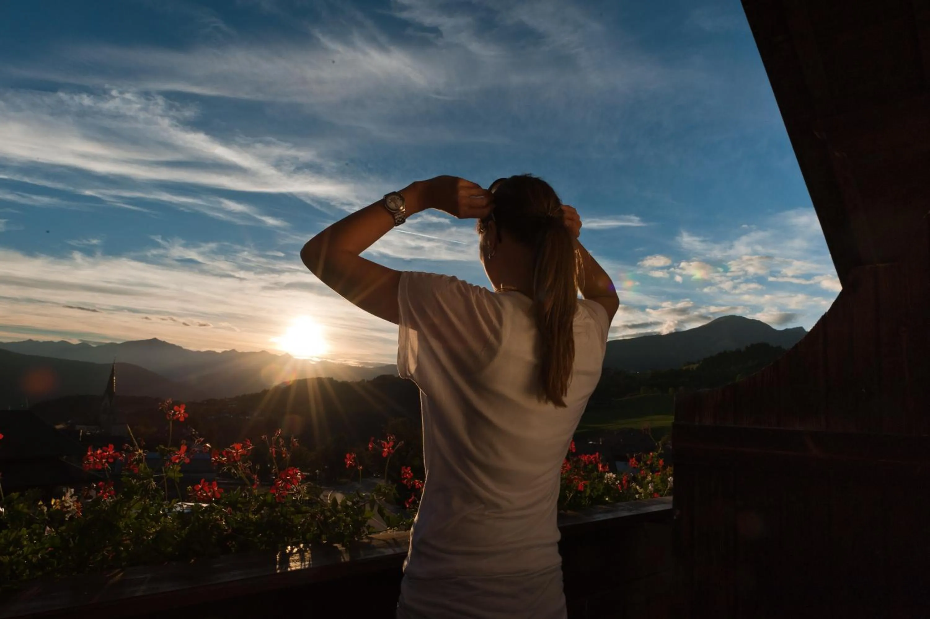 Mountain view in Hotel Wiedenhofer