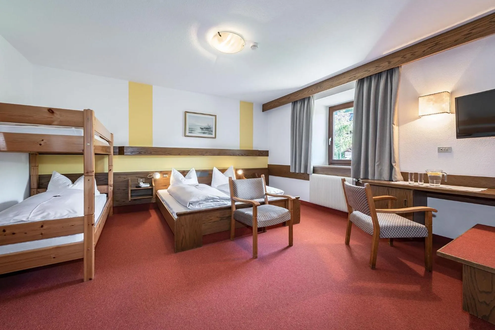 Bed in Hotel Wiedenhofer