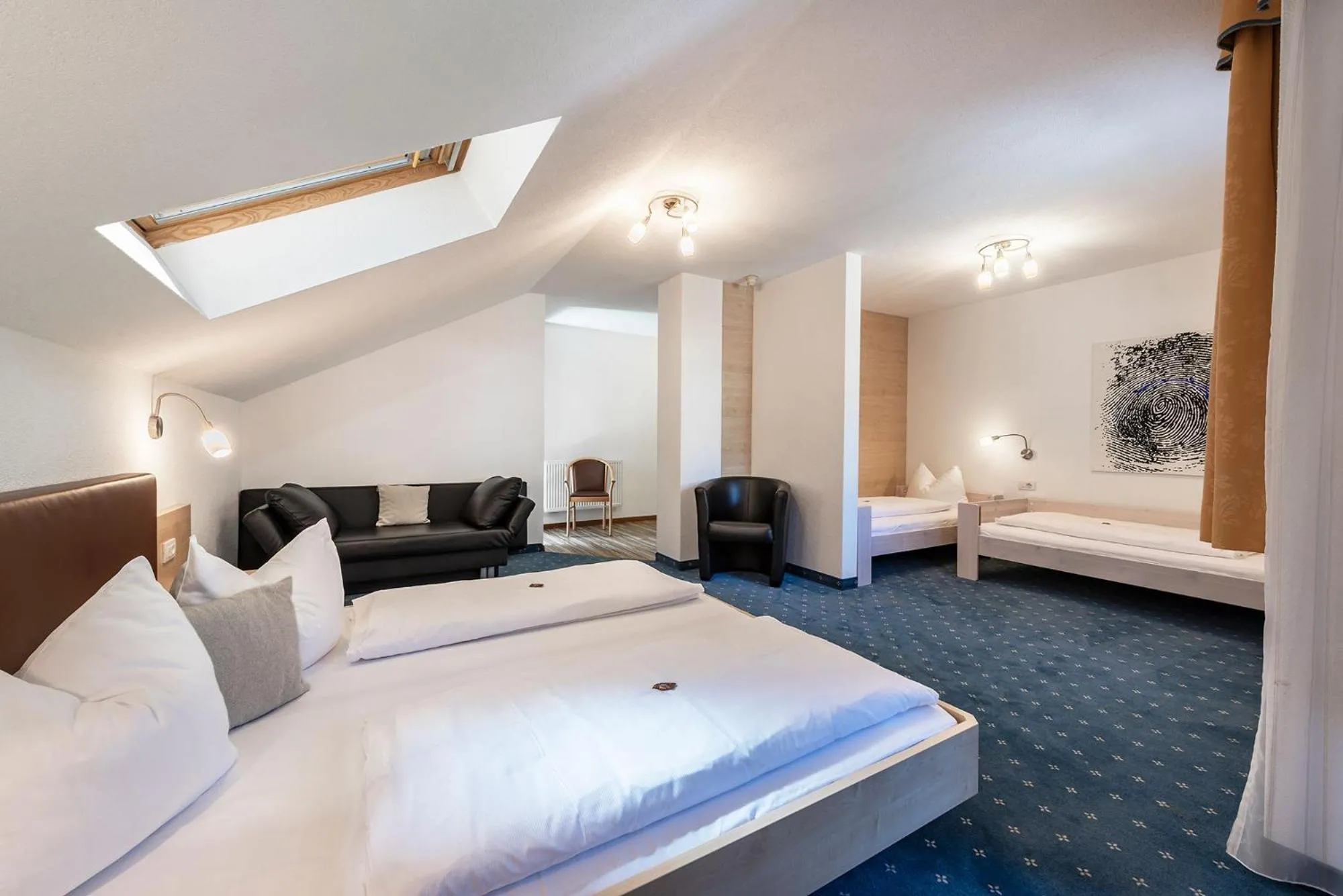 Bed in Hotel Wiedenhofer