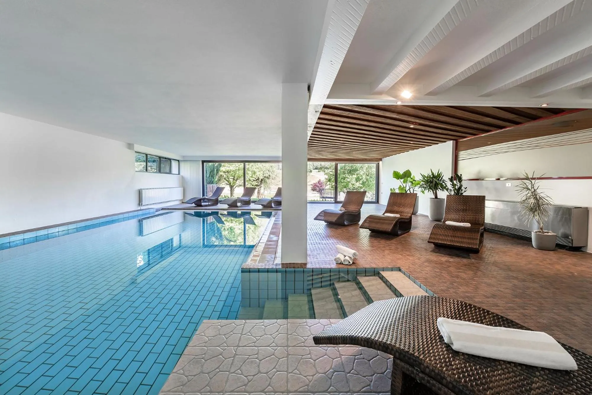 Pool view in Hotel Wiedenhofer