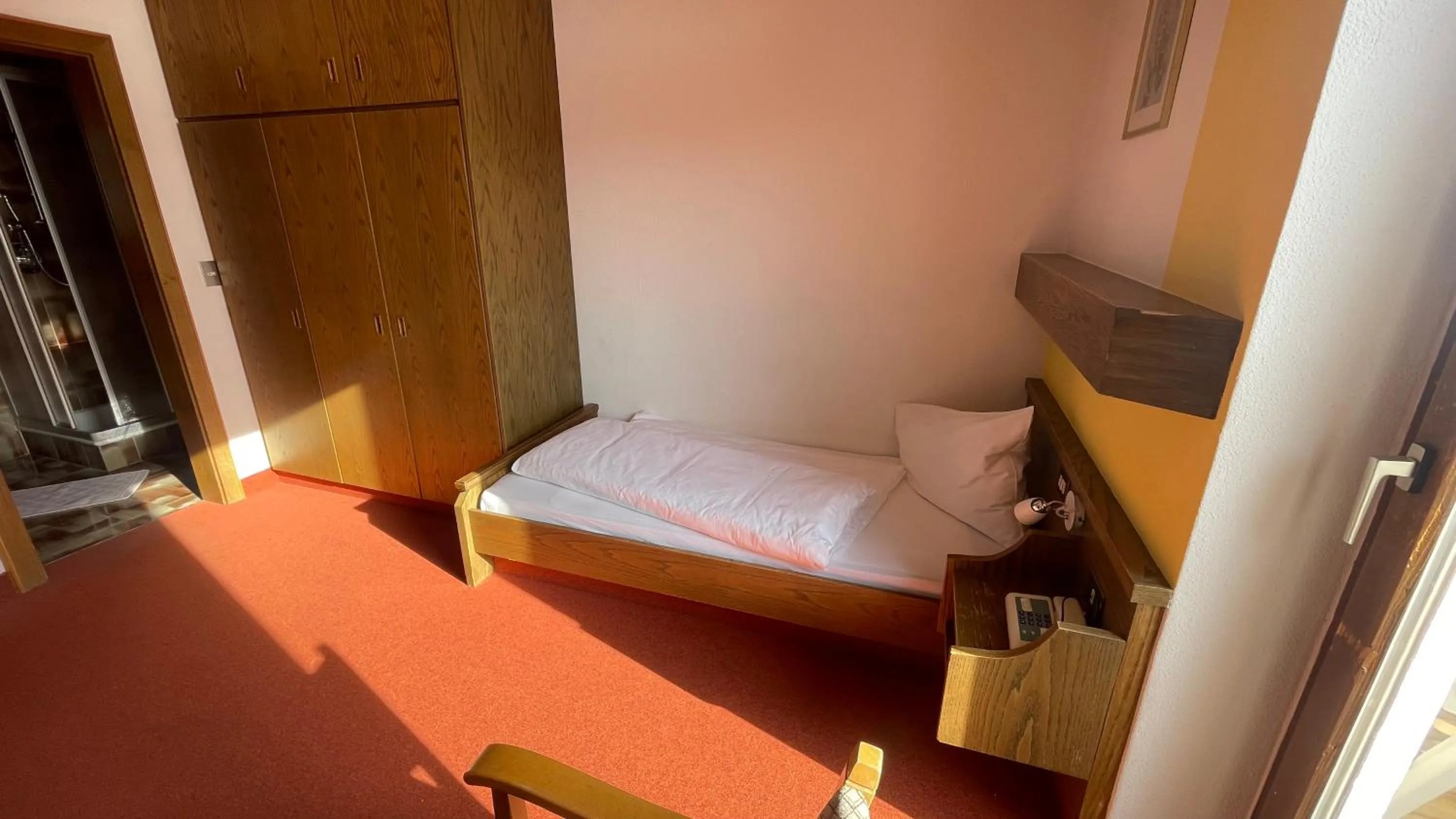 Bed in Hotel Wiedenhofer