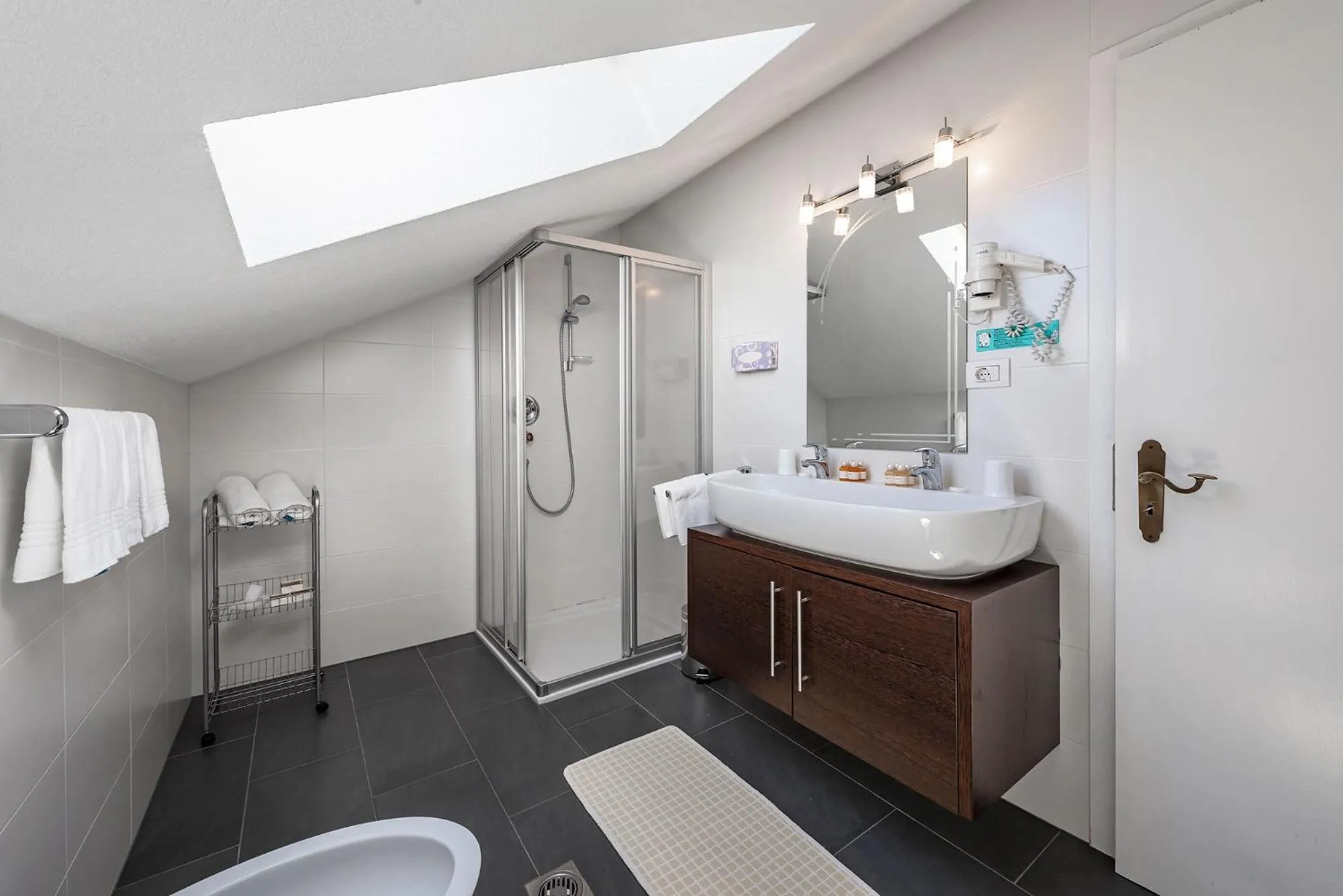 Bathroom in Hotel Wiedenhofer