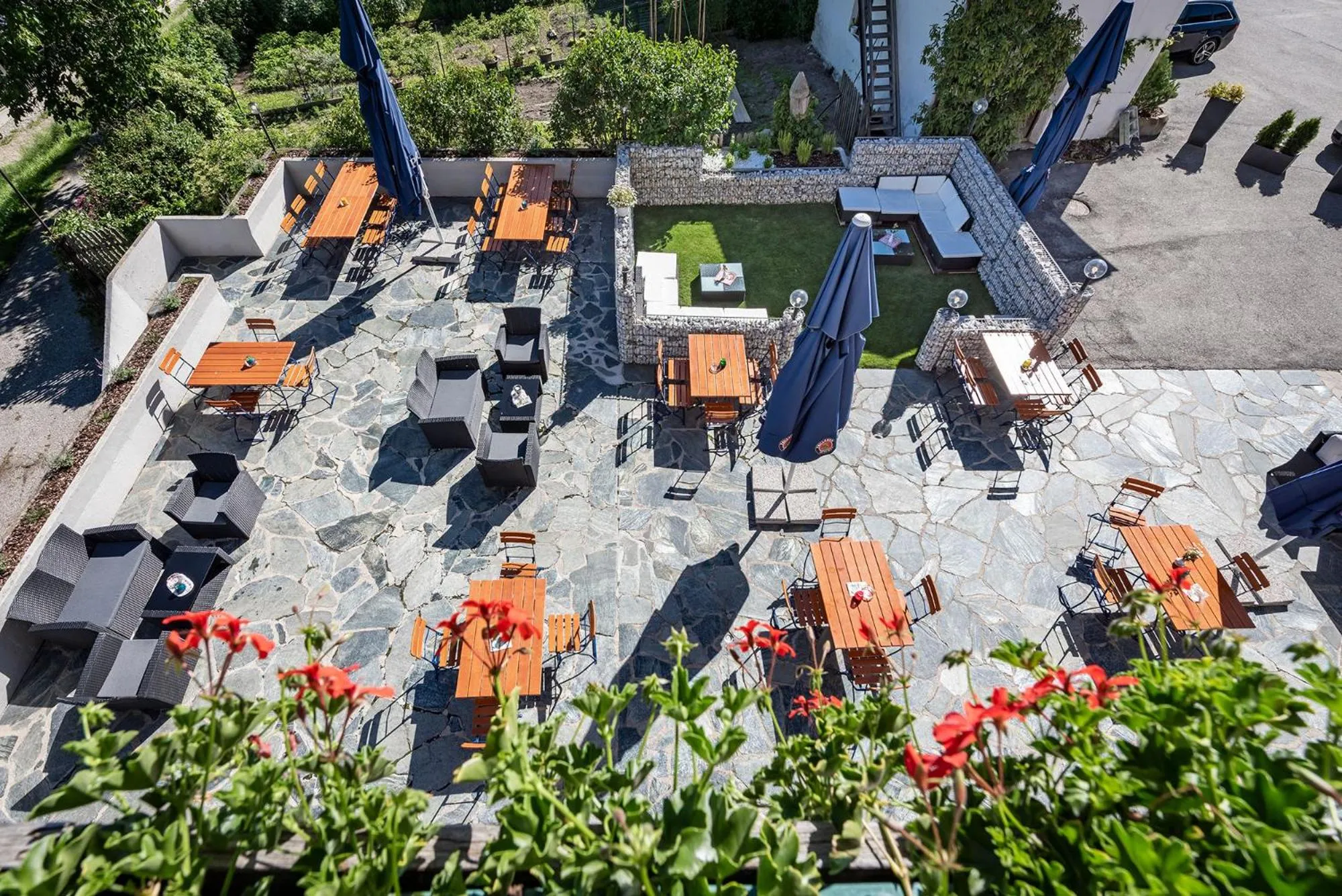 Balcony/Terrace in Hotel Wiedenhofer