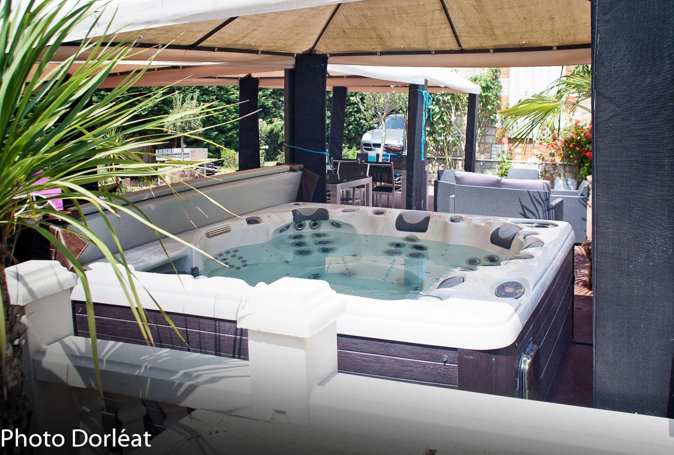 Garden in Manoir François 1er