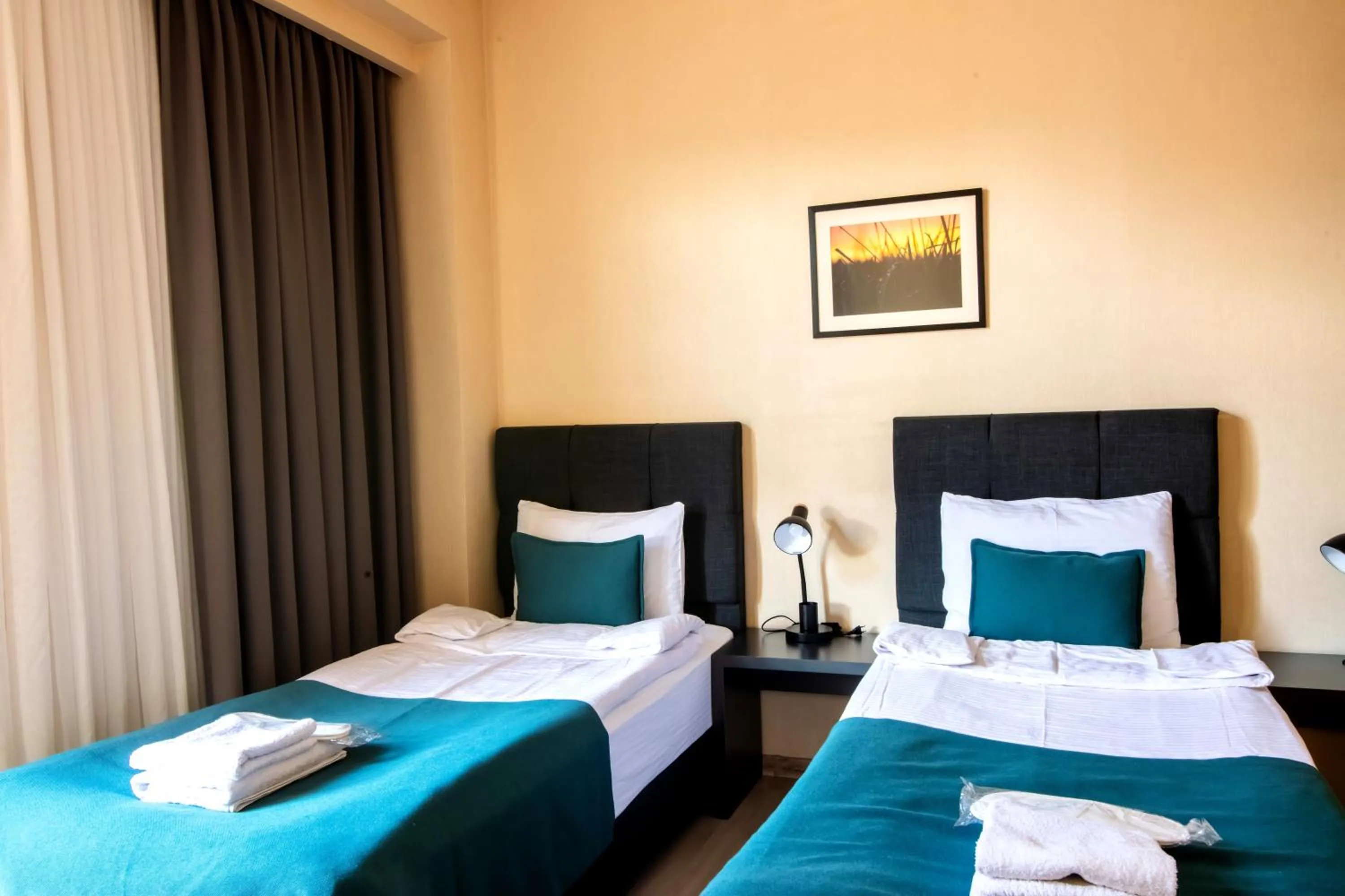 Bed in Hotel Avlabari Terrace