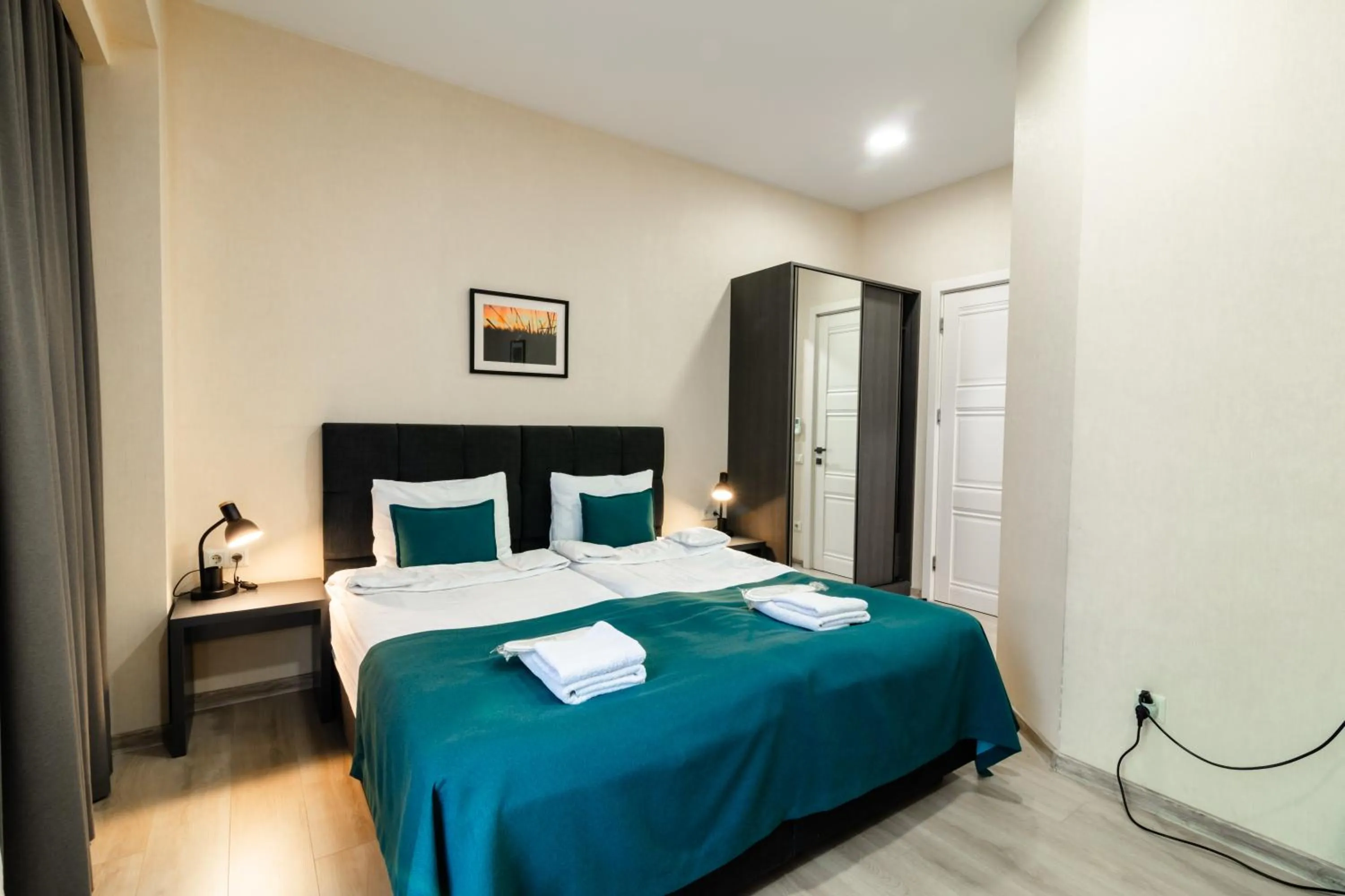 Bed in Hotel Avlabari Terrace