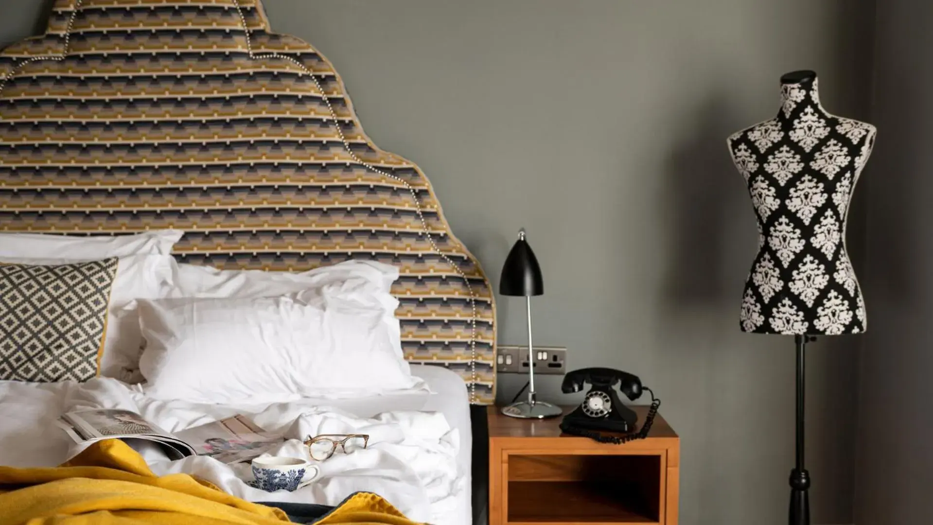 Bedroom, Bed in The Montenotte Hotel Bedroom, Bed in The Montenotte Hotel