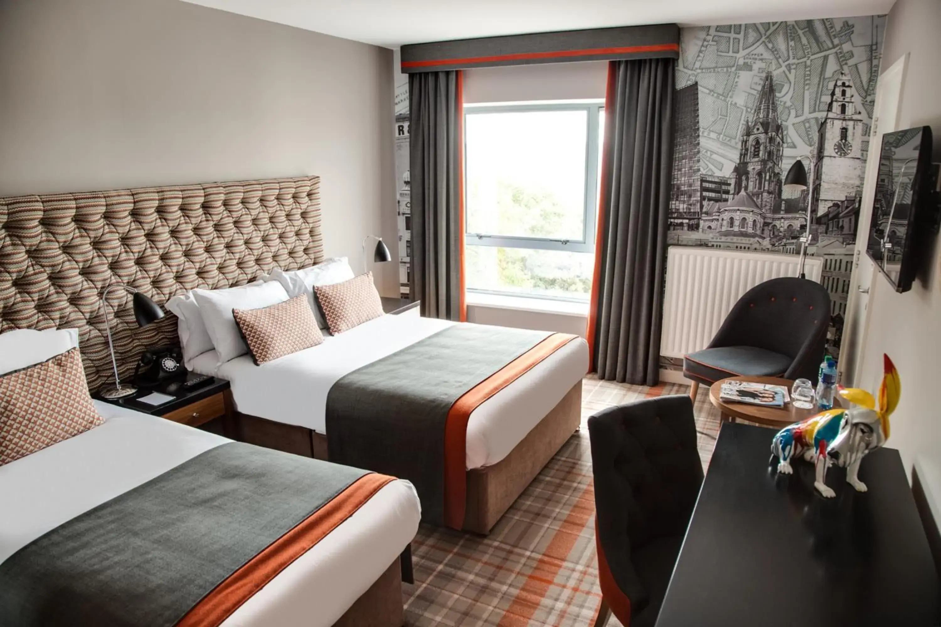 Bedroom, Bed in The Montenotte Hotel Bedroom, Bed in The Montenotte Hotel