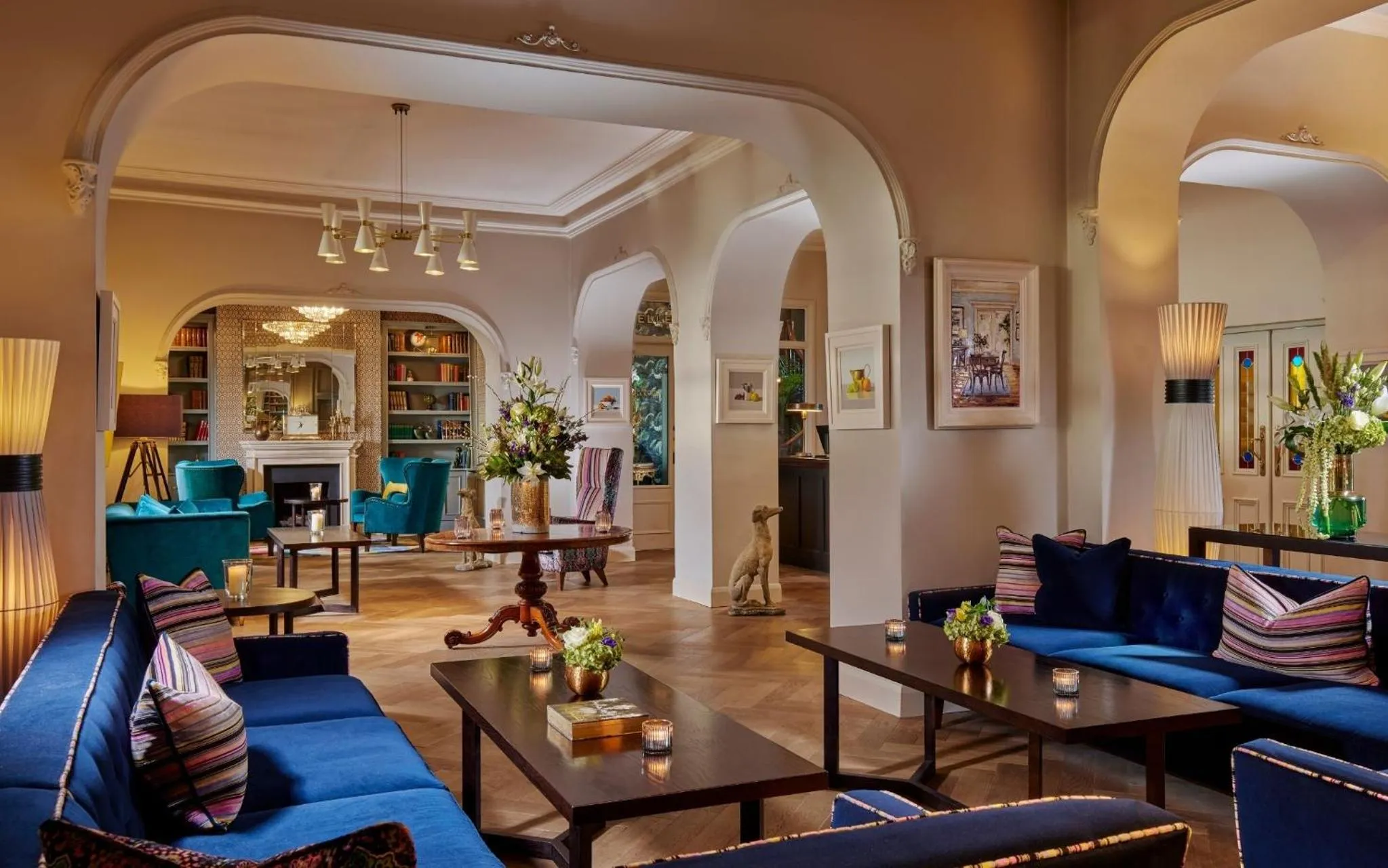 Lobby or reception in The Montenotte Hotel