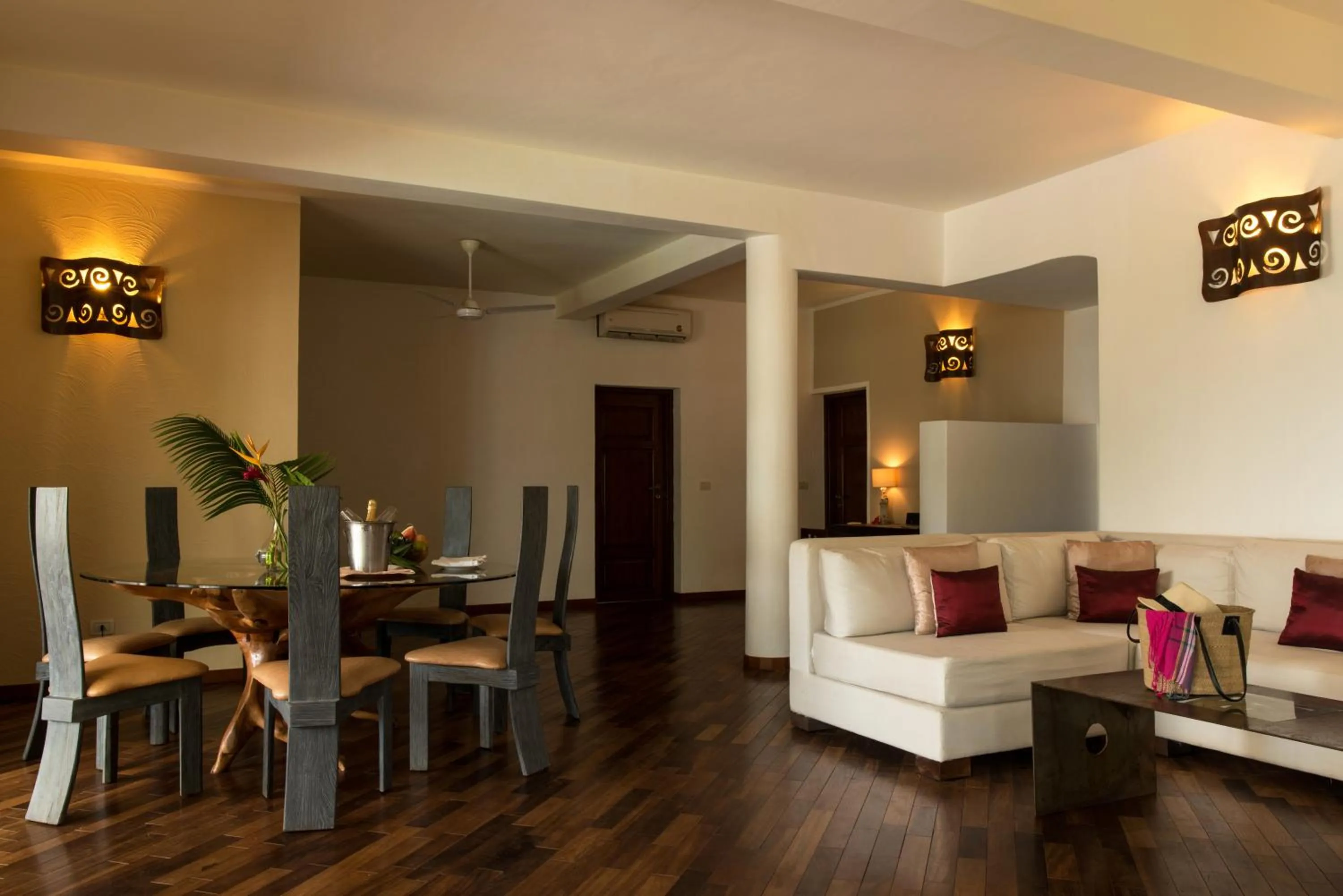 Living room in Essque Zalu Zanzibar