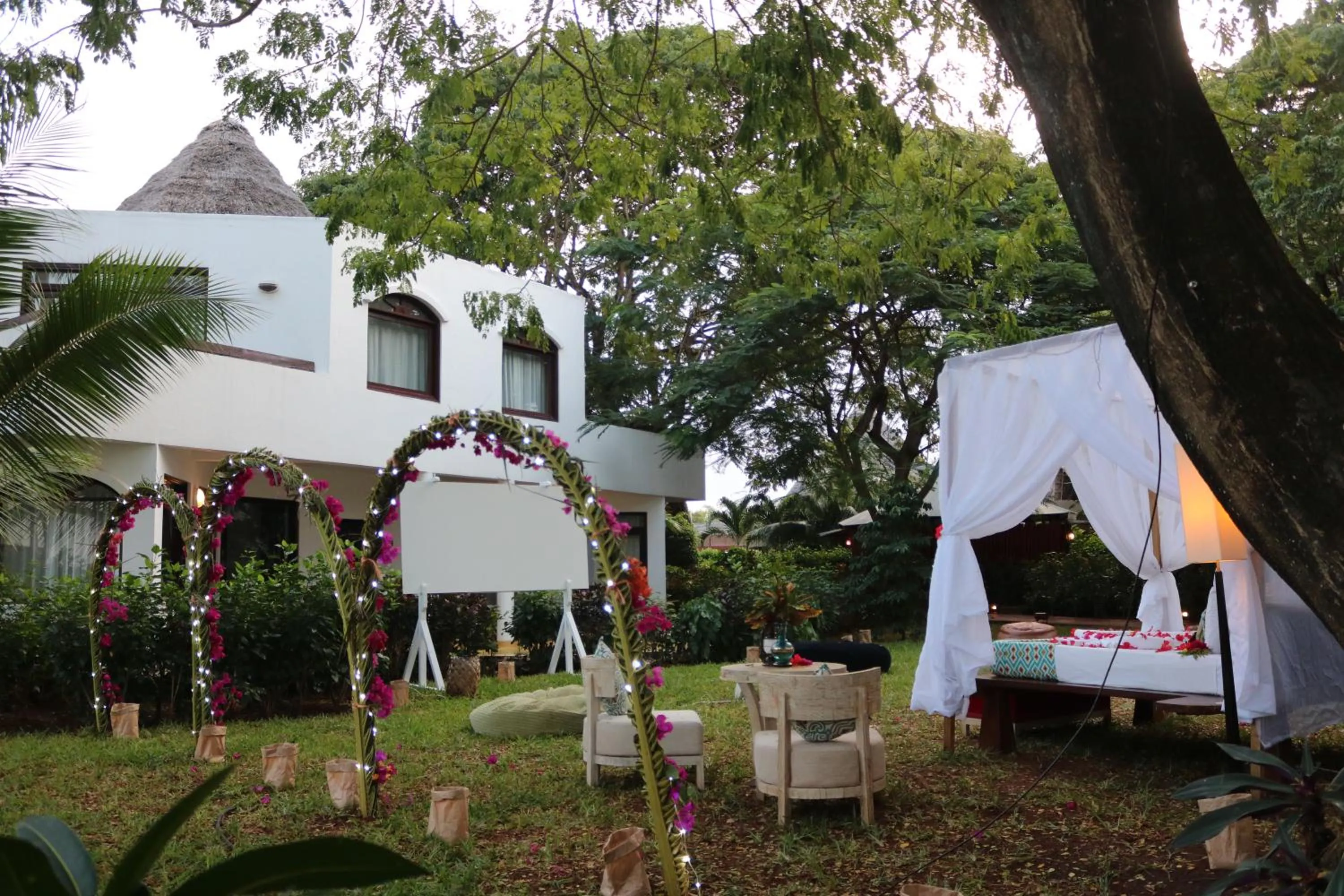 Bed in Essque Zalu Zanzibar