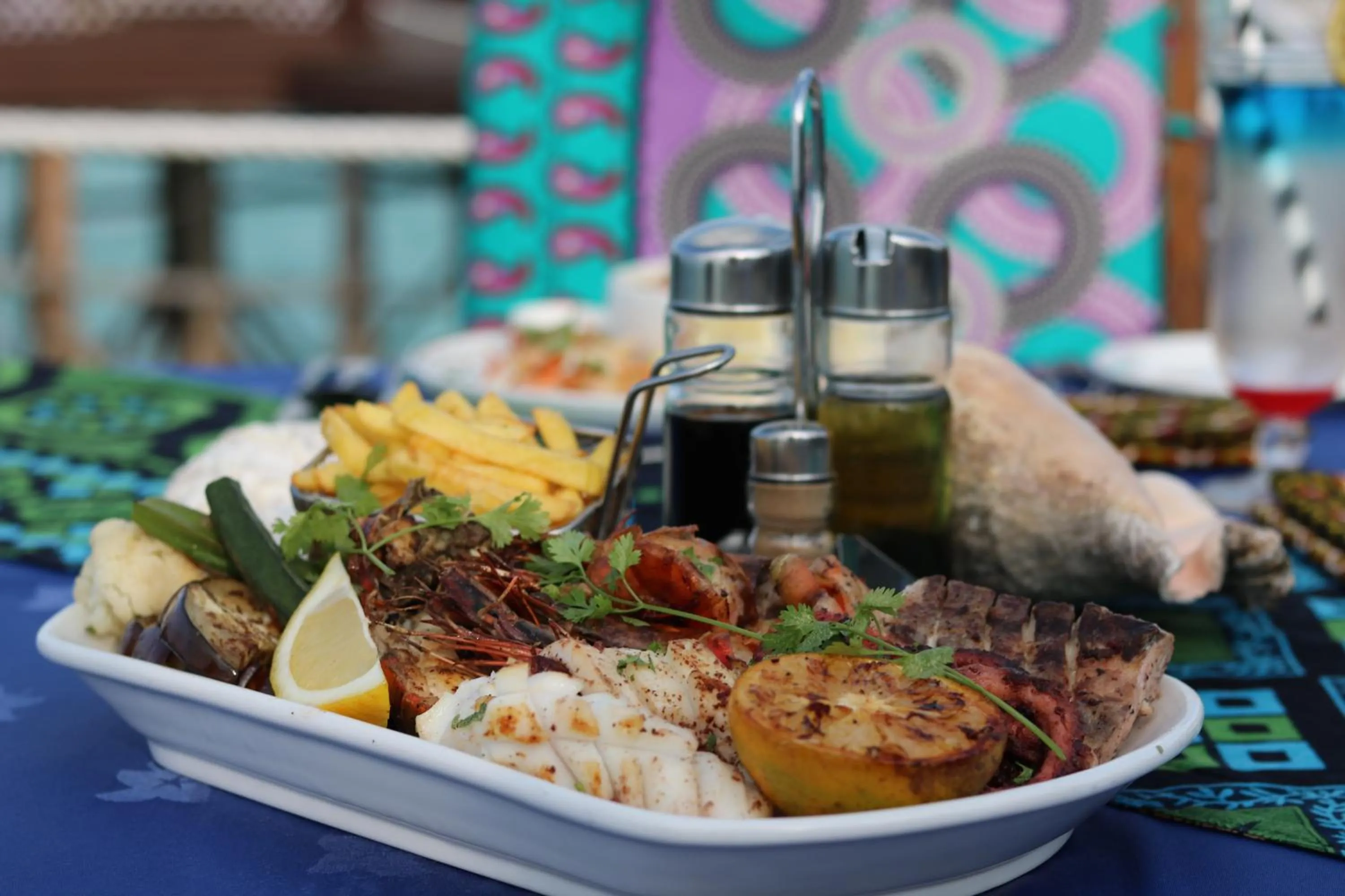 Food in Essque Zalu Zanzibar