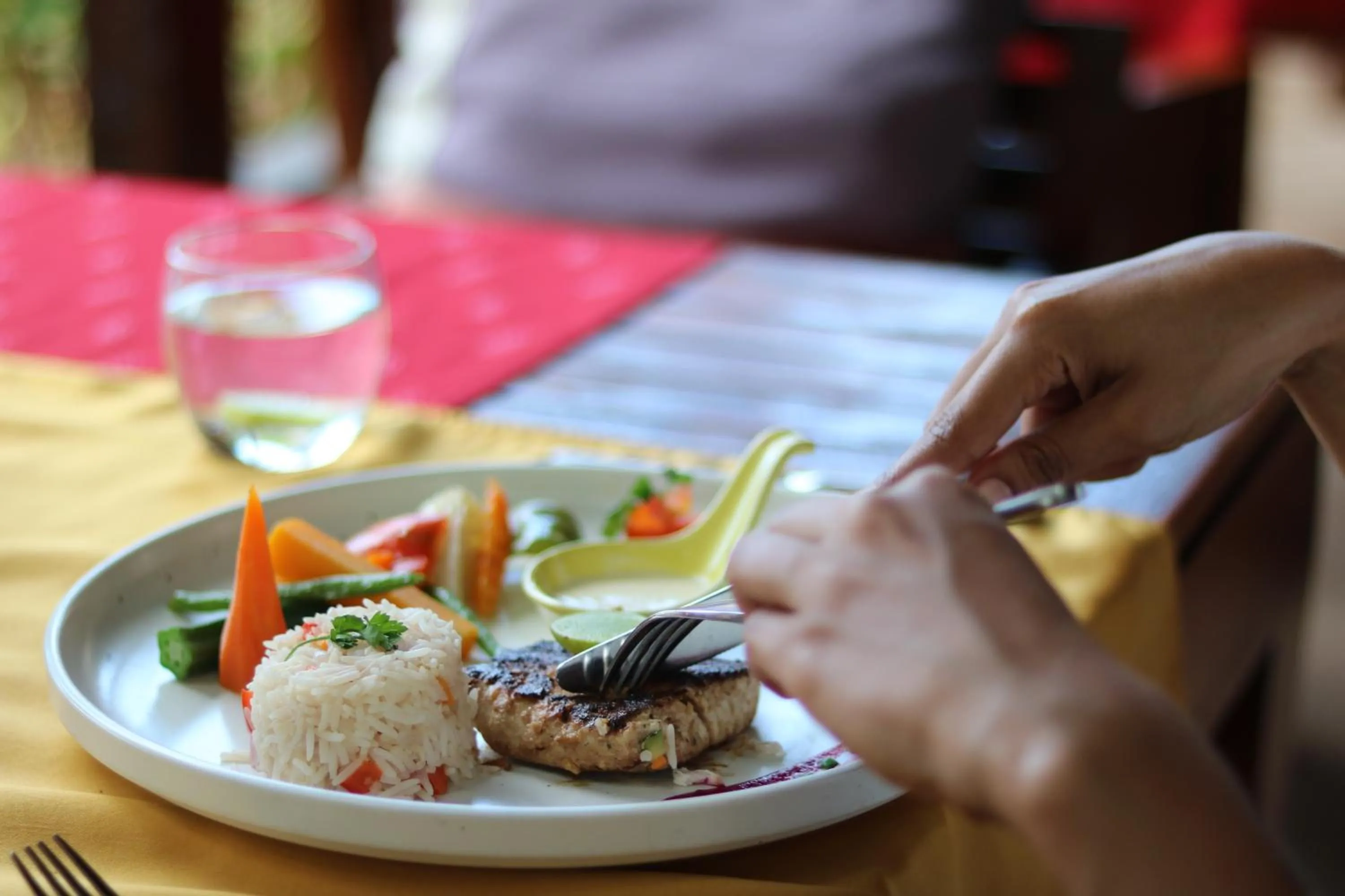 Food close-up in Essque Zalu Zanzibar