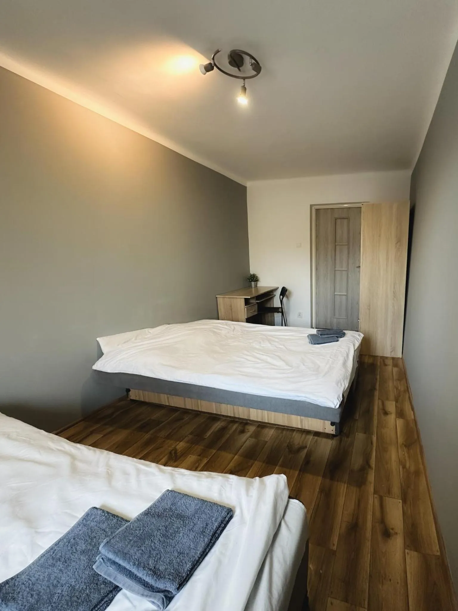 Bed in Kwadrat B&B Spiechowicza