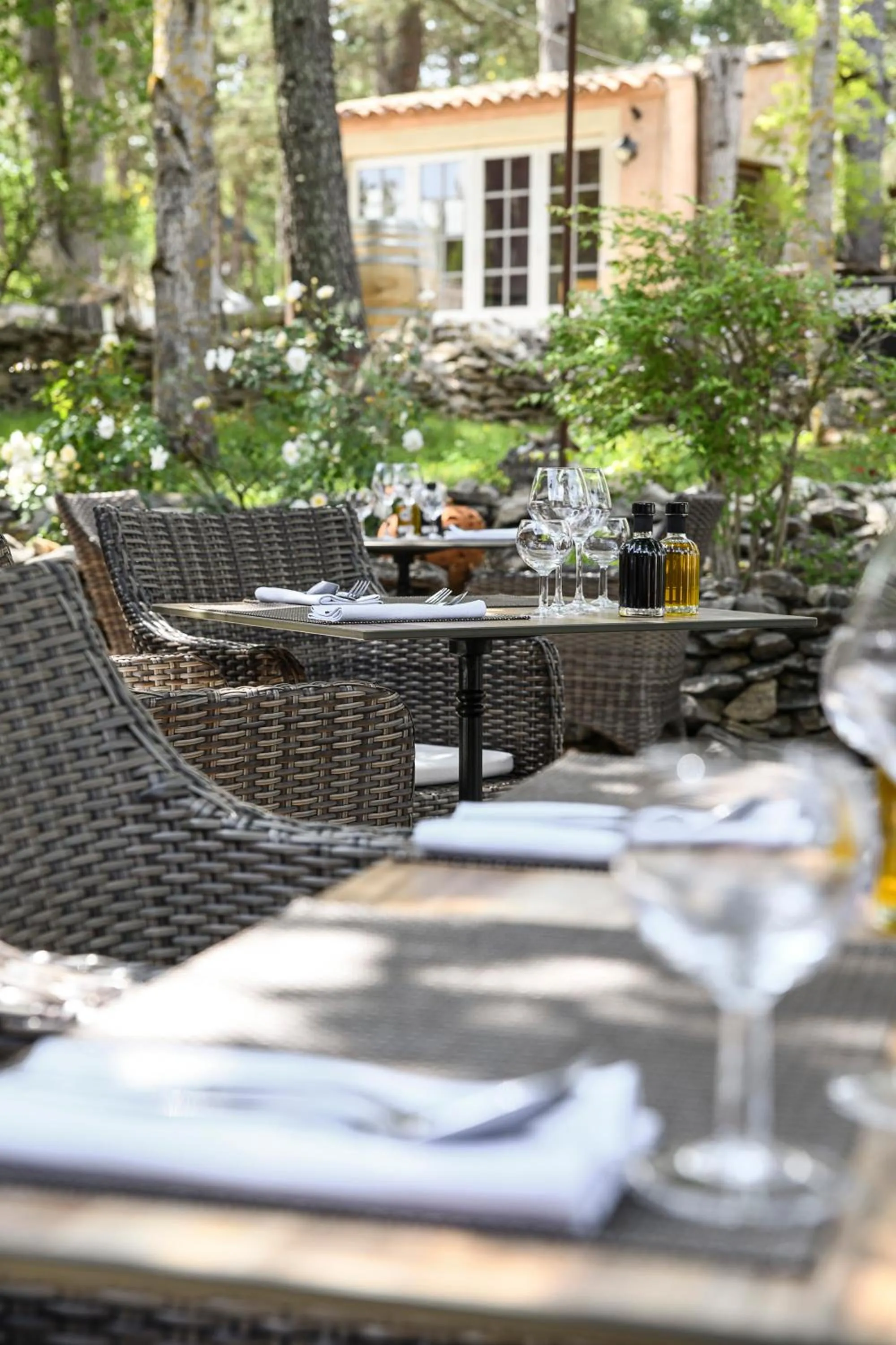Patio in Domaine du Val de Sault