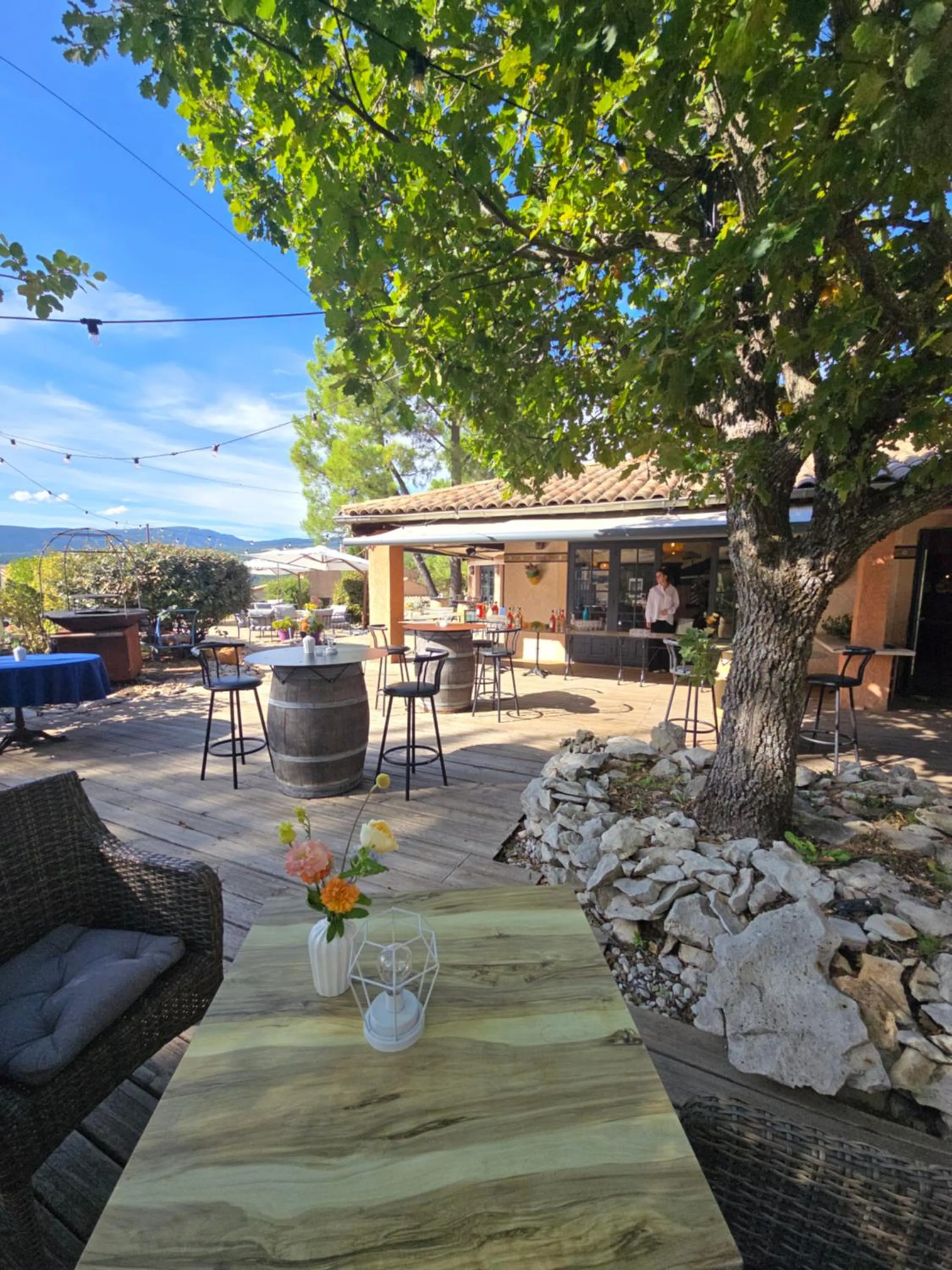 Patio in Domaine du Val de Sault