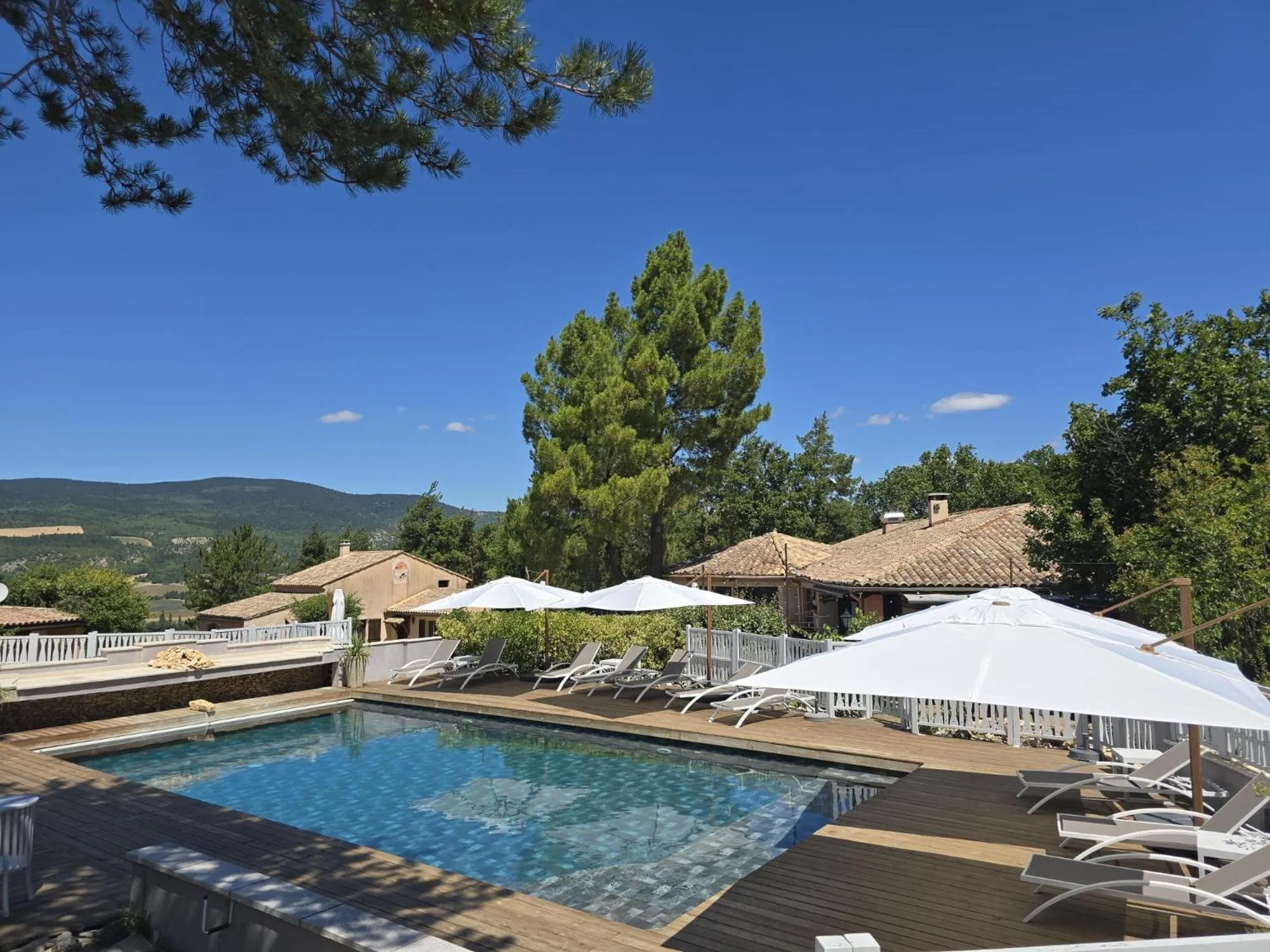 Swimming pool in Domaine du Val de Sault
