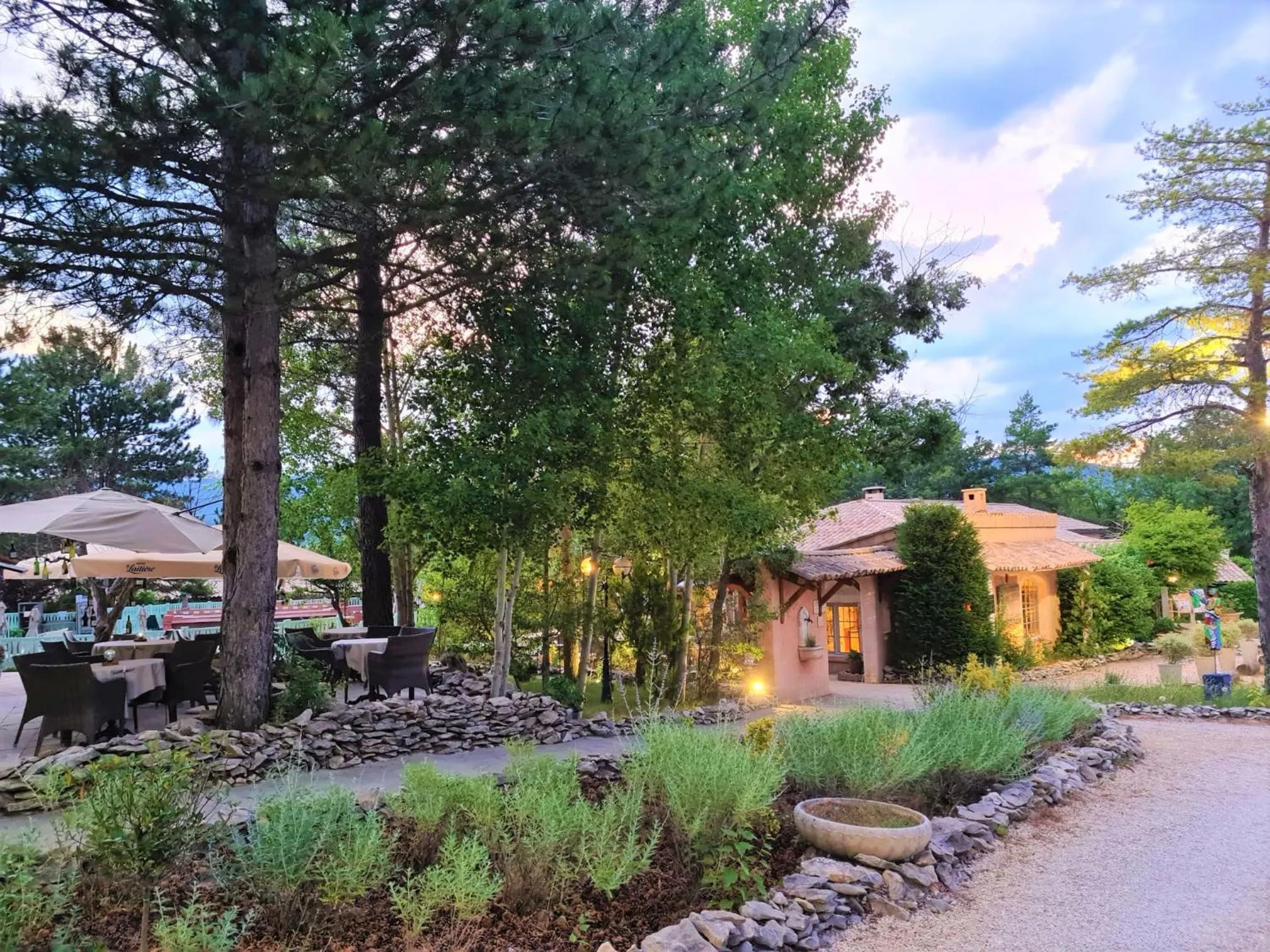 Spring in Domaine du Val de Sault