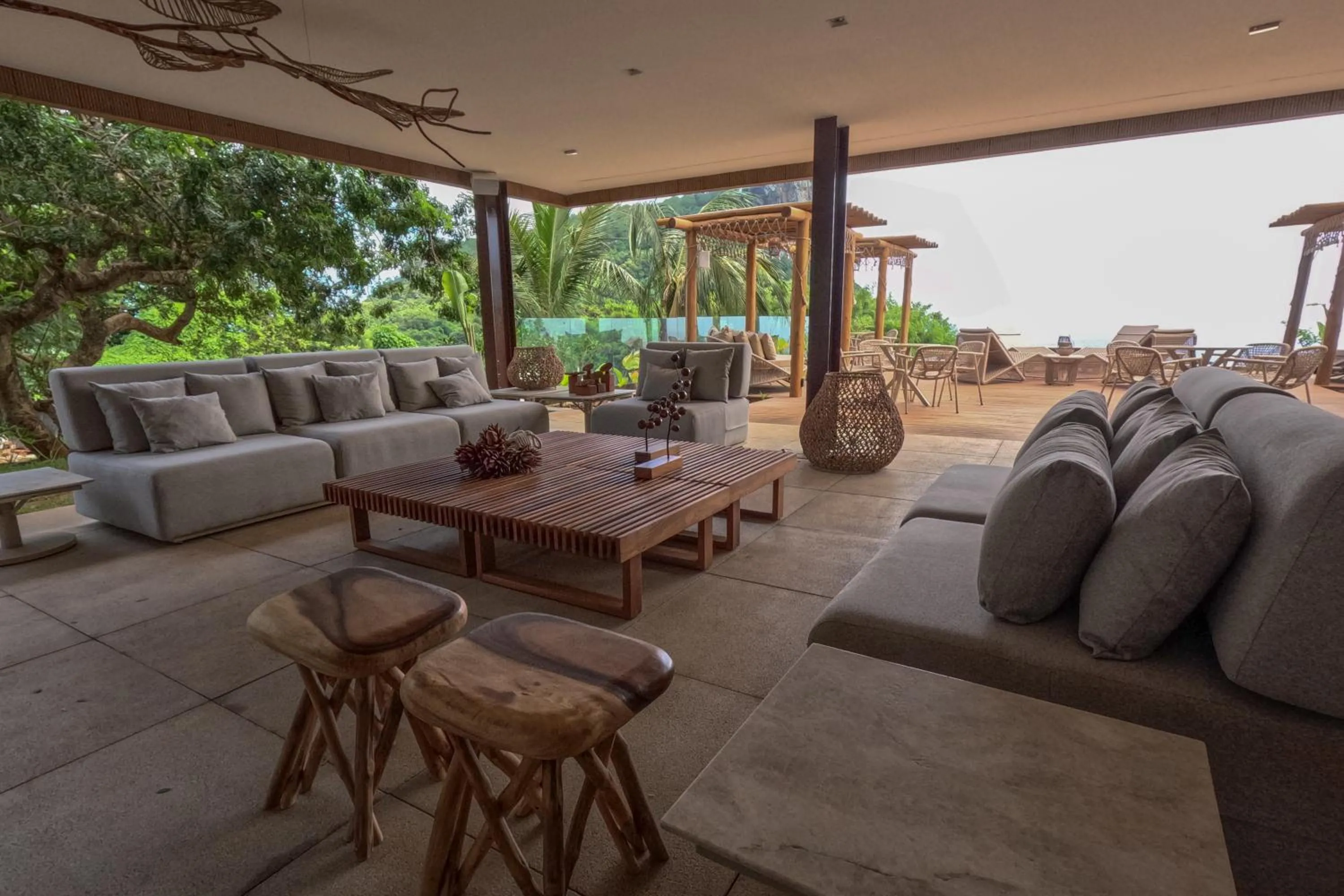 Lobby or reception in Pousada Filó